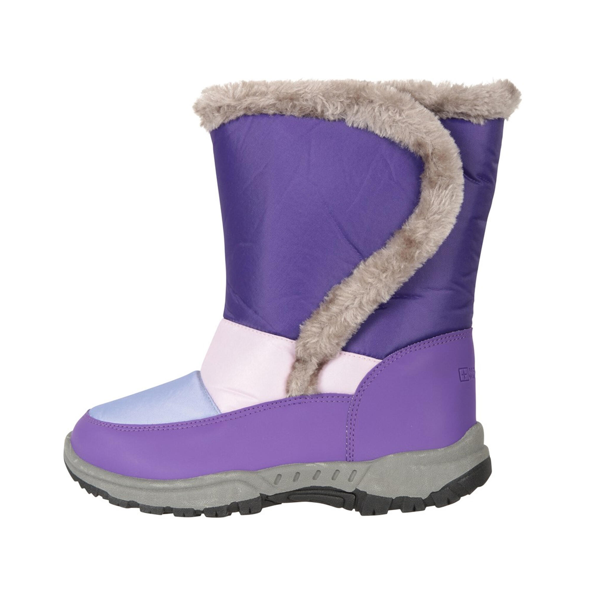 Schneestiefel "Caribou Adaptive" Kinder Violett 3/4