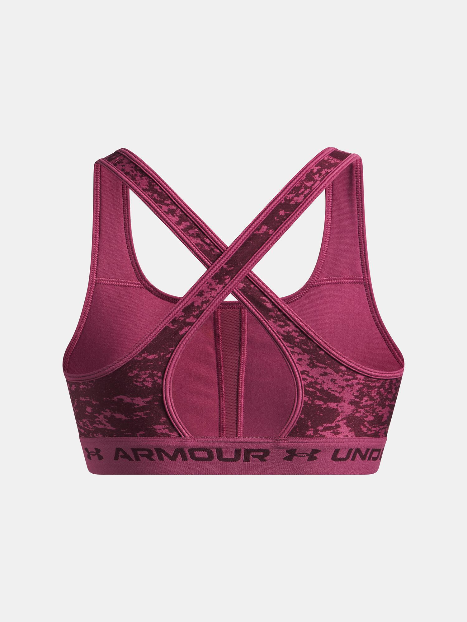 Biustonosz Sportowy Damski Under Armour Top Mid Crossback 2/2
