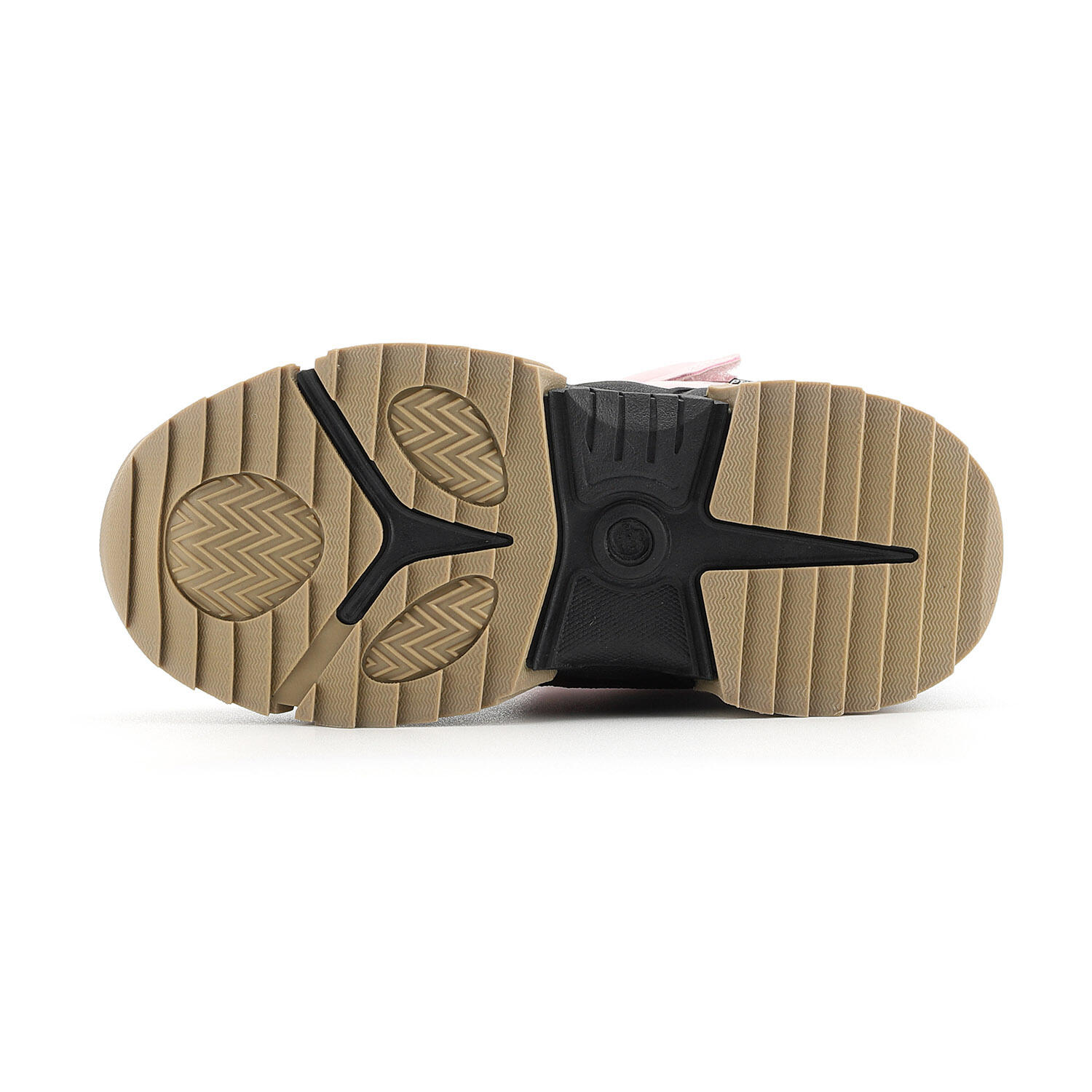 Buty dziecięce zimowe ocieplane wodoodporne Alpine Pro Nero 2/6