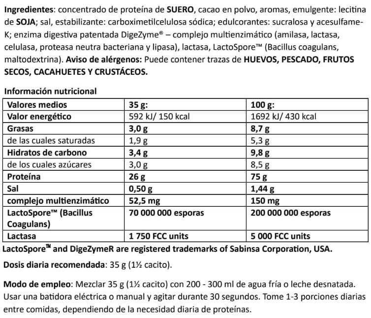 Ultra pure whey - 2kg Chocolat de Dubai de Amix Nutrition 3/4