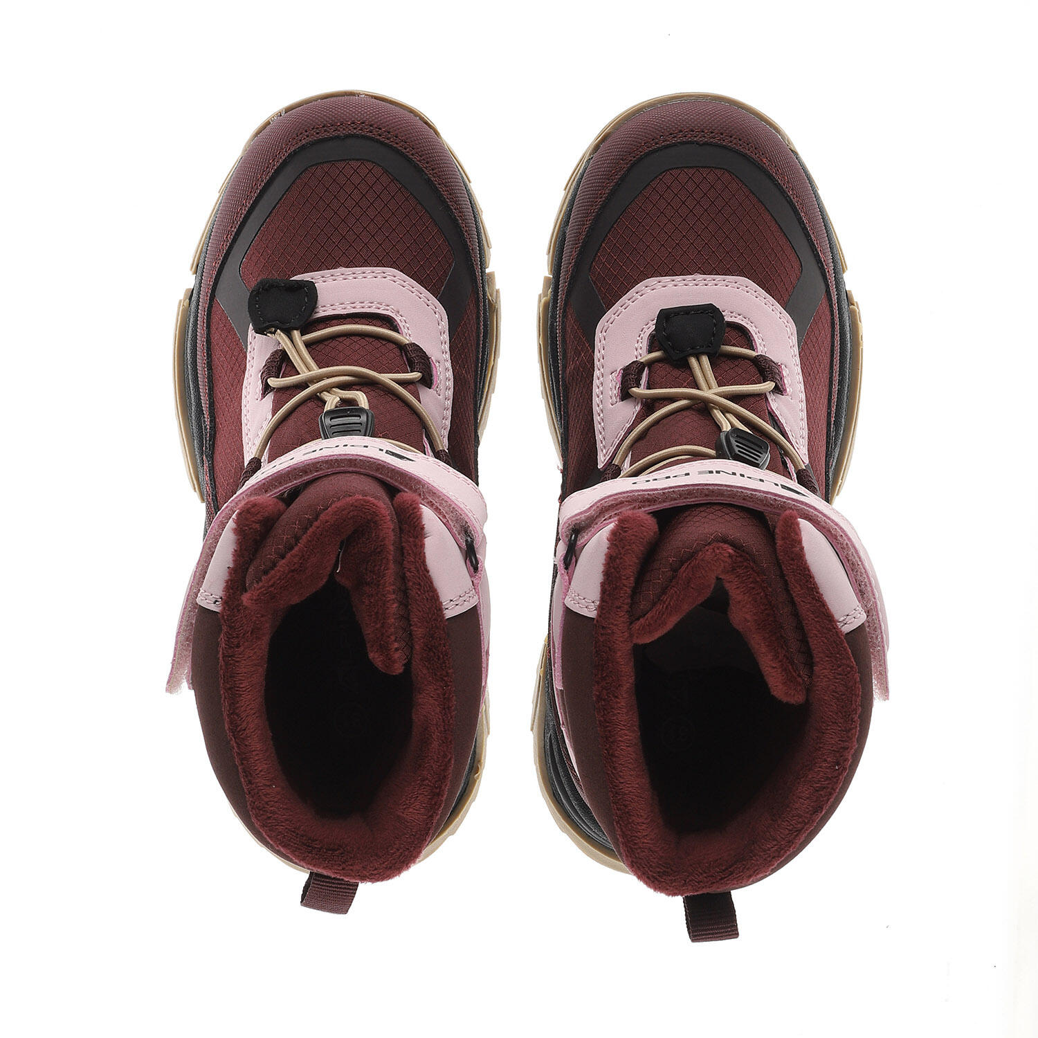 Buty dziecięce zimowe ocieplane wodoodporne Alpine Pro Nero 4/6