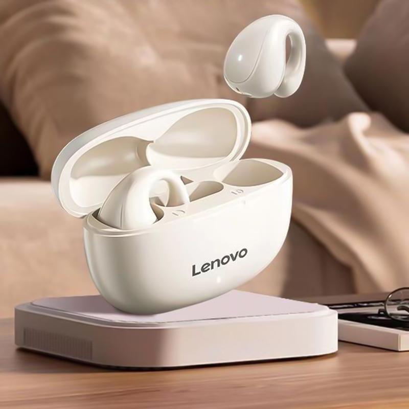 Lenovo TC3403 écouteurs TWS à clip oreille ouverts ENC Bluetooth 5.3 (blanc) 2/6
