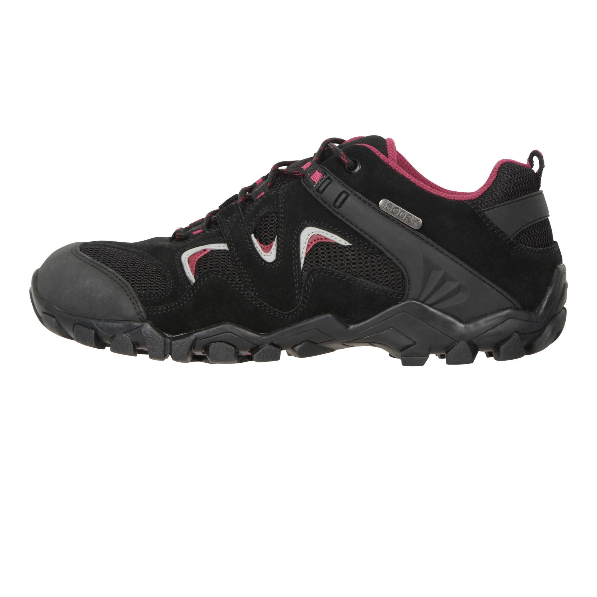 Baskets Femme (Noir / Rouge) 3/4