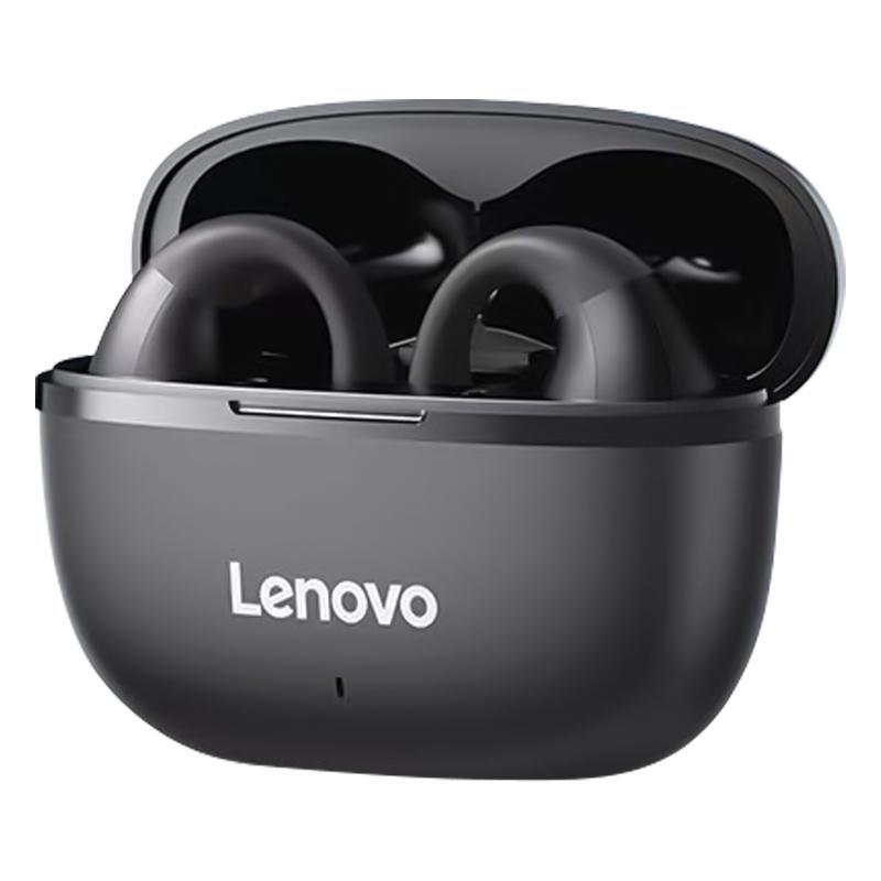 LENOVO Fones de ouvido Lenovo TC3403 TWS com clipe aberto e Bluetooth 5.3 ENC (preto)