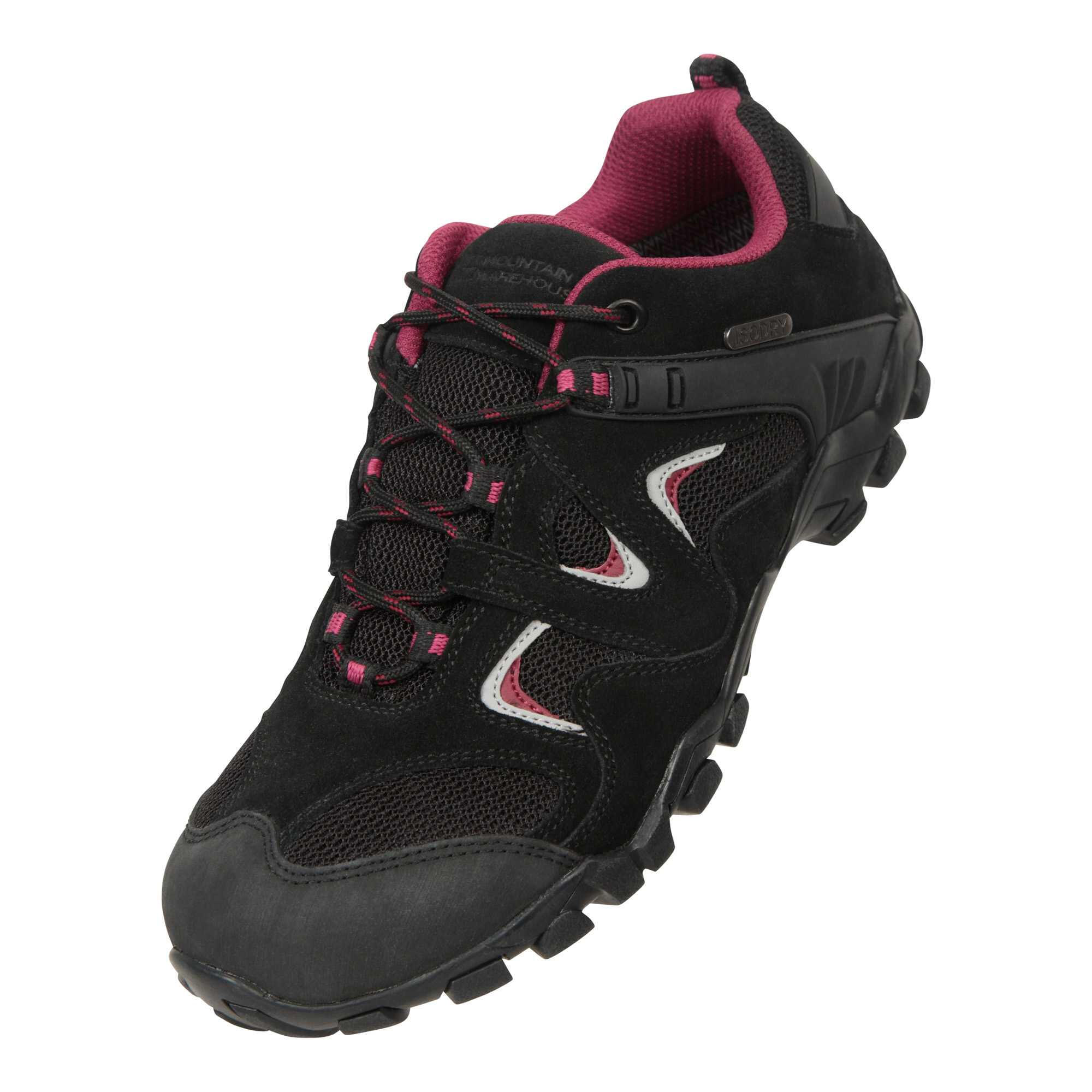 MOUNTAIN WAREHOUSE Womens/Ladies Trainers (Black/Red)