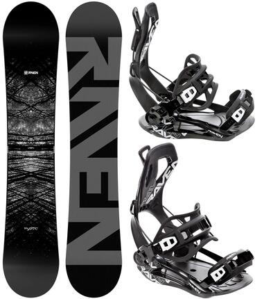 Zestaw Snowboard Raven Mystic + Wiązania Raven FT360