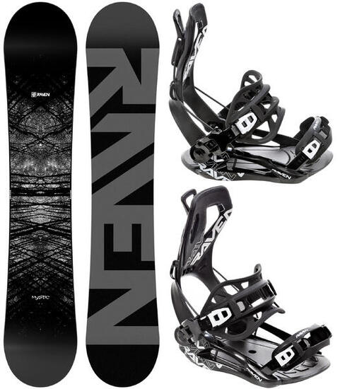 Zestaw Snowboard Raven Mystic + Wiązania Raven FT360