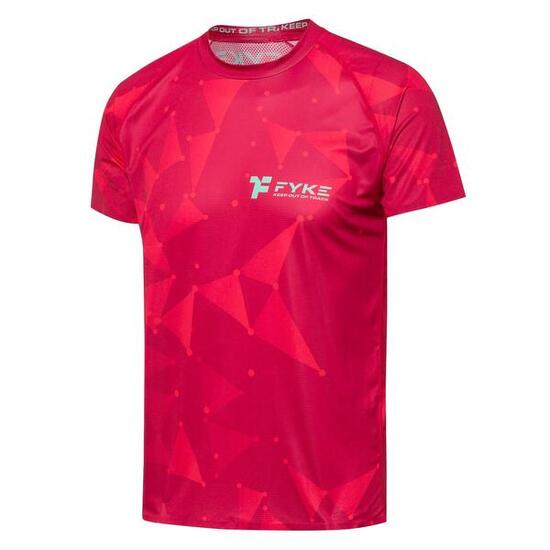 T-shirt tecnica da corsa con fibre traspiranti