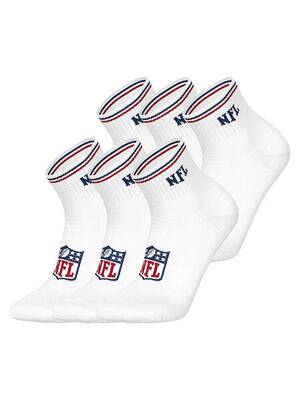 American Football Freizeitsocken atmungsaktiv unisex - NFL Shield Quarter mehrfa