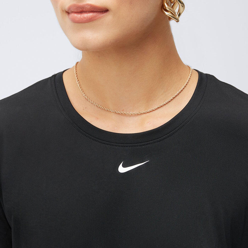 Dames T-Shirt Nike Dri-FIT W NK One DF SS 4/7