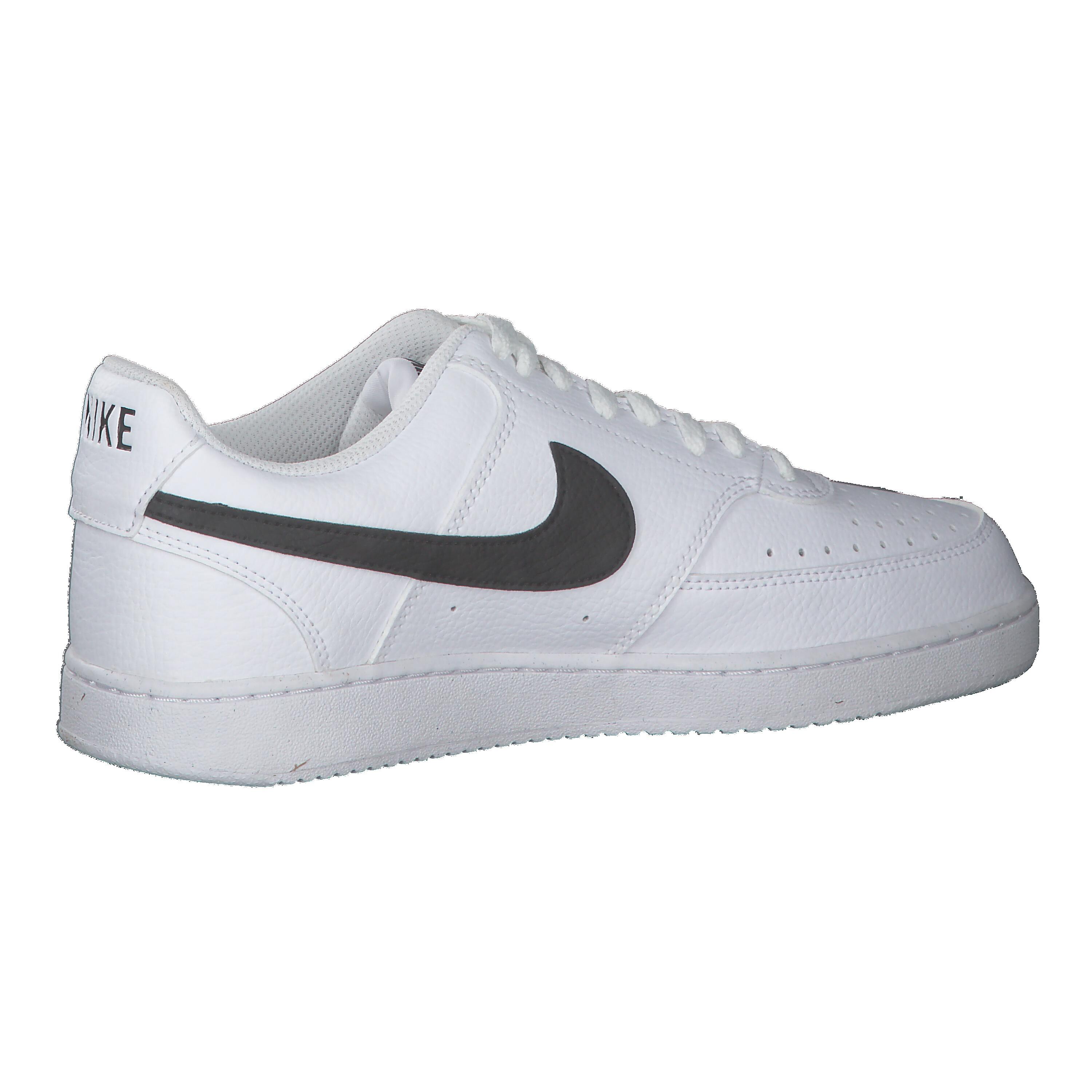Zapatillas  Court Vision Low Next Nature White Black 7/7