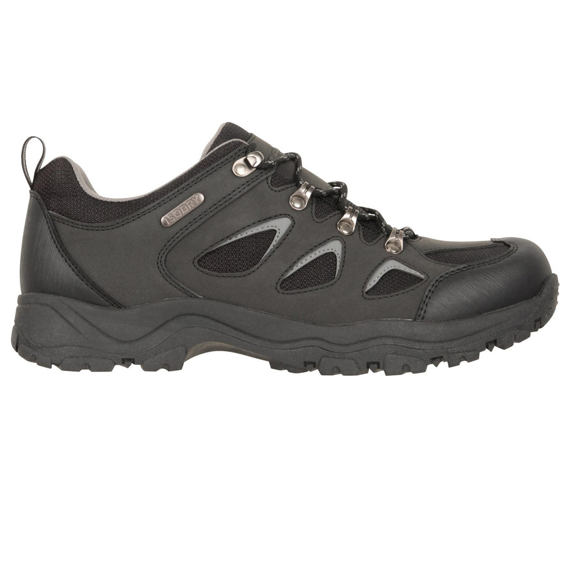 Wanderschuhe "Adventure", Wasserfest Herren Schwarz 4/4