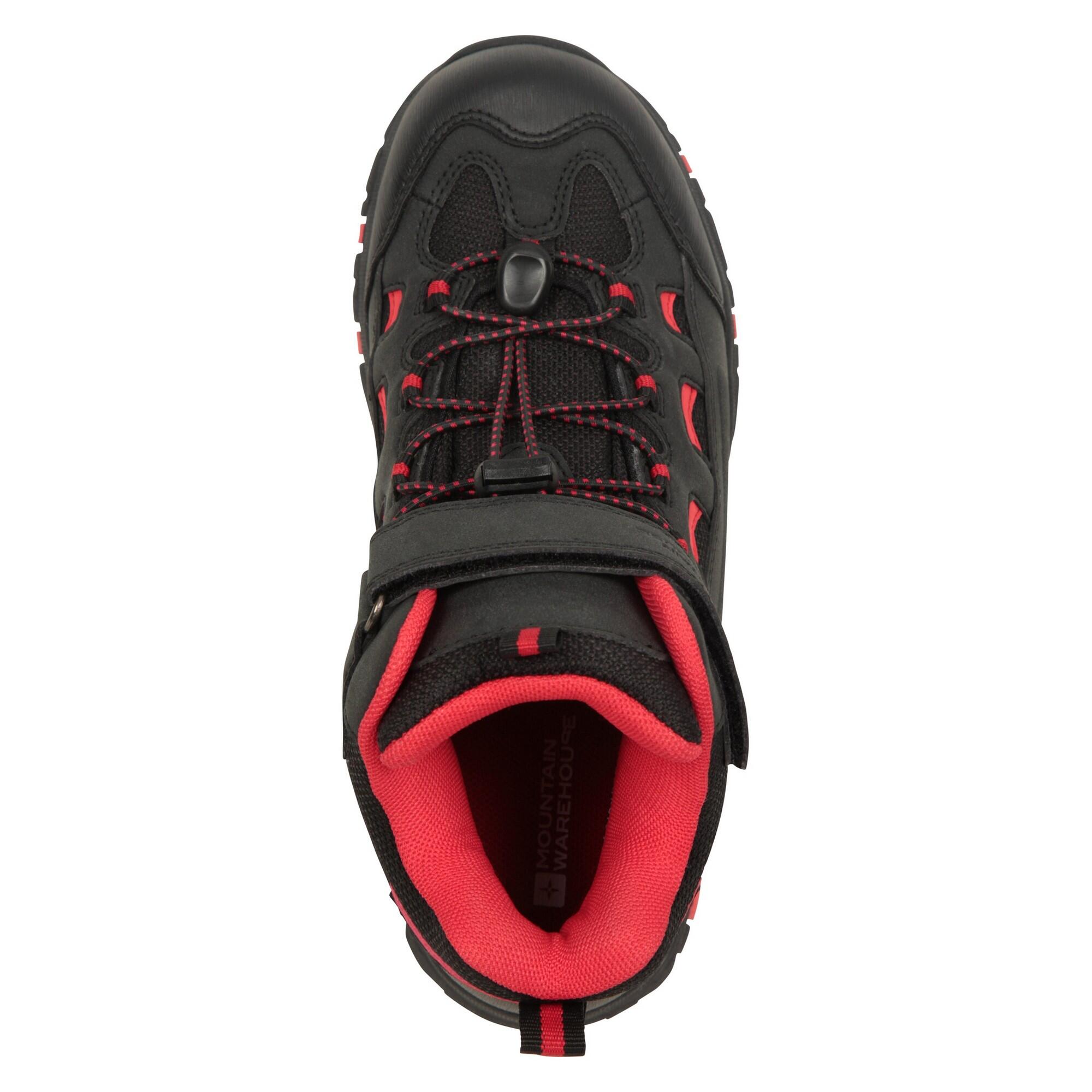 Wanderstiefel Kinder Schwarz 4/4
