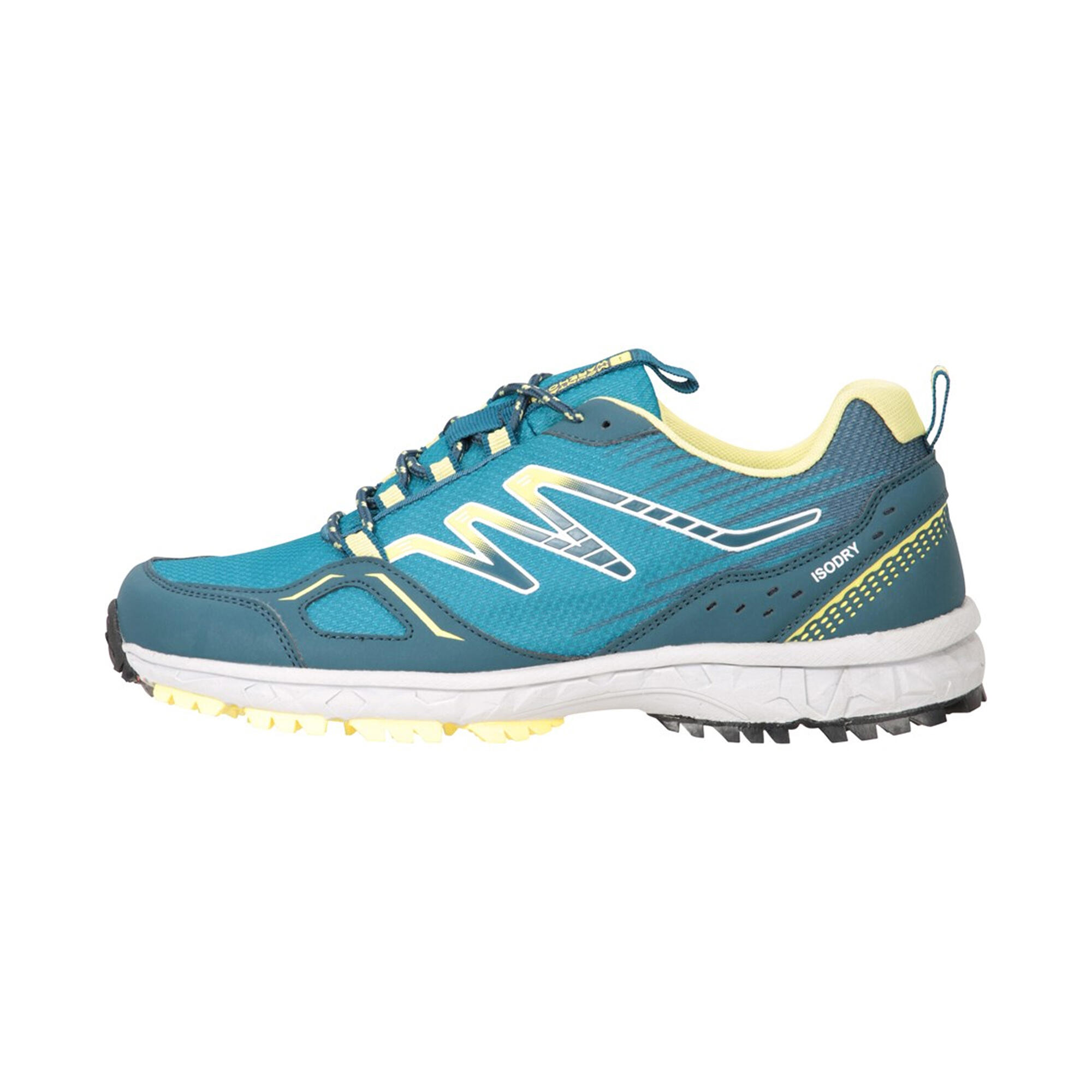Womens/Ladies Lakeside Walking Shoes (Bright Blue) 3/4