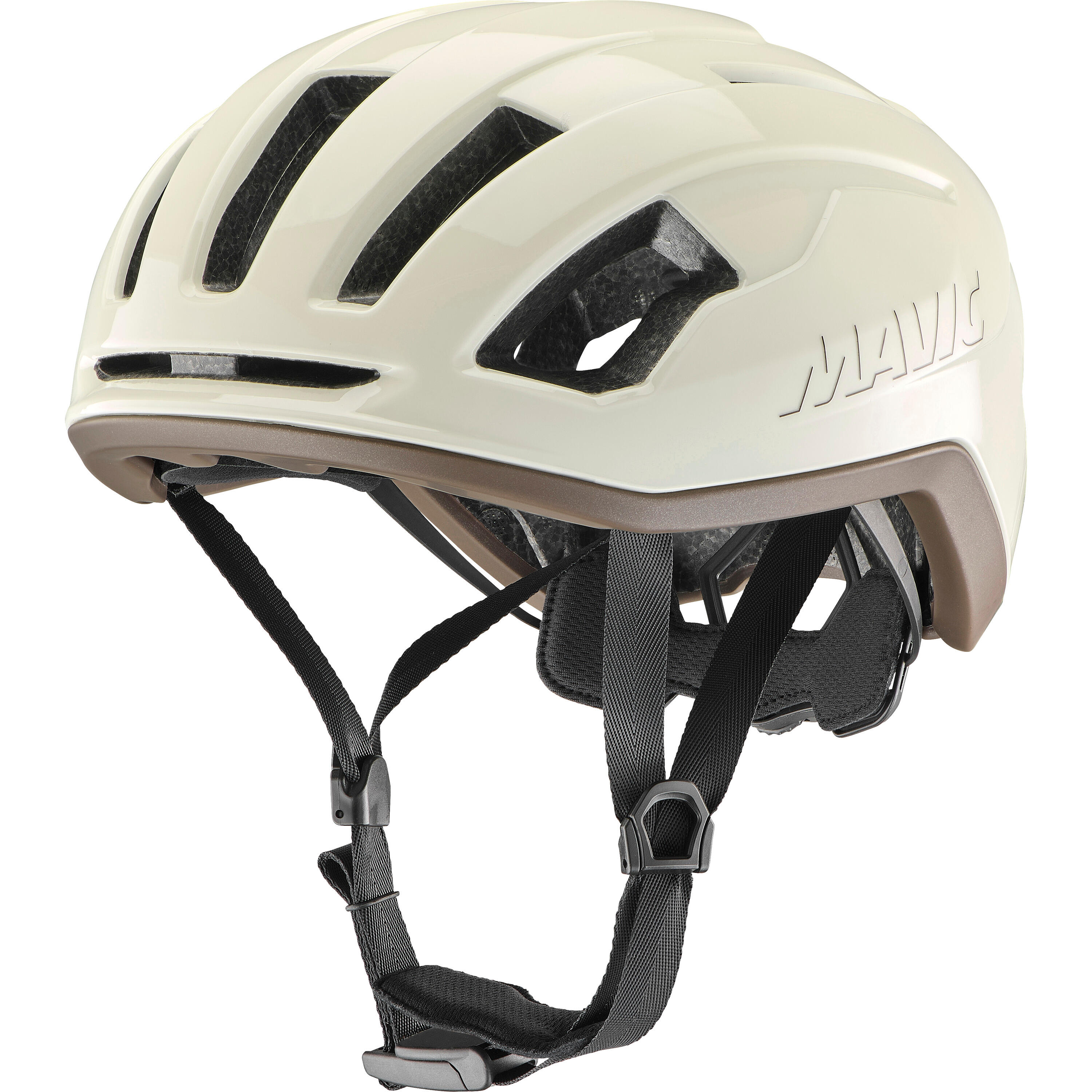 Mavic - Casque Mavic Crossroad - Casque - Beige|blanc - 44 L - Decathlon