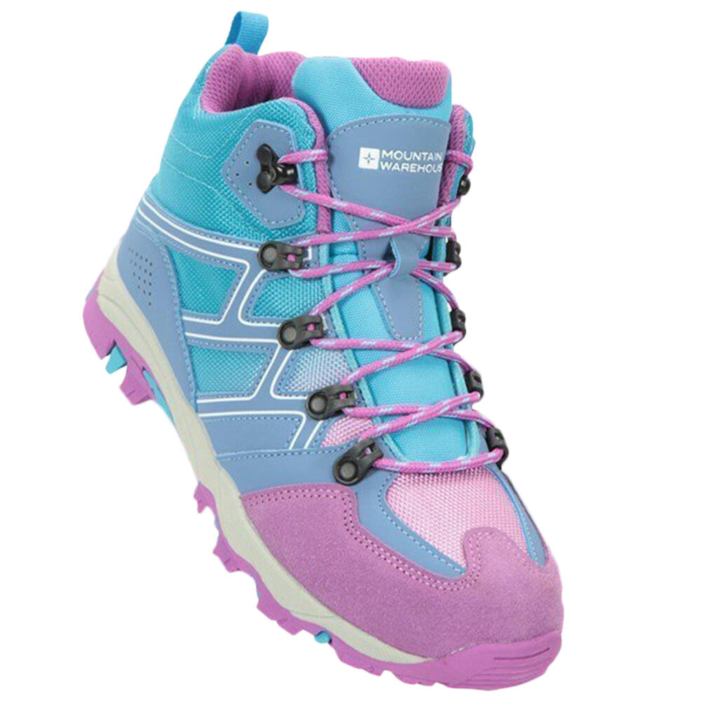 MOUNTAIN WAREHOUSE Childrens/Kids Oscar Walking Boots (Lilac)