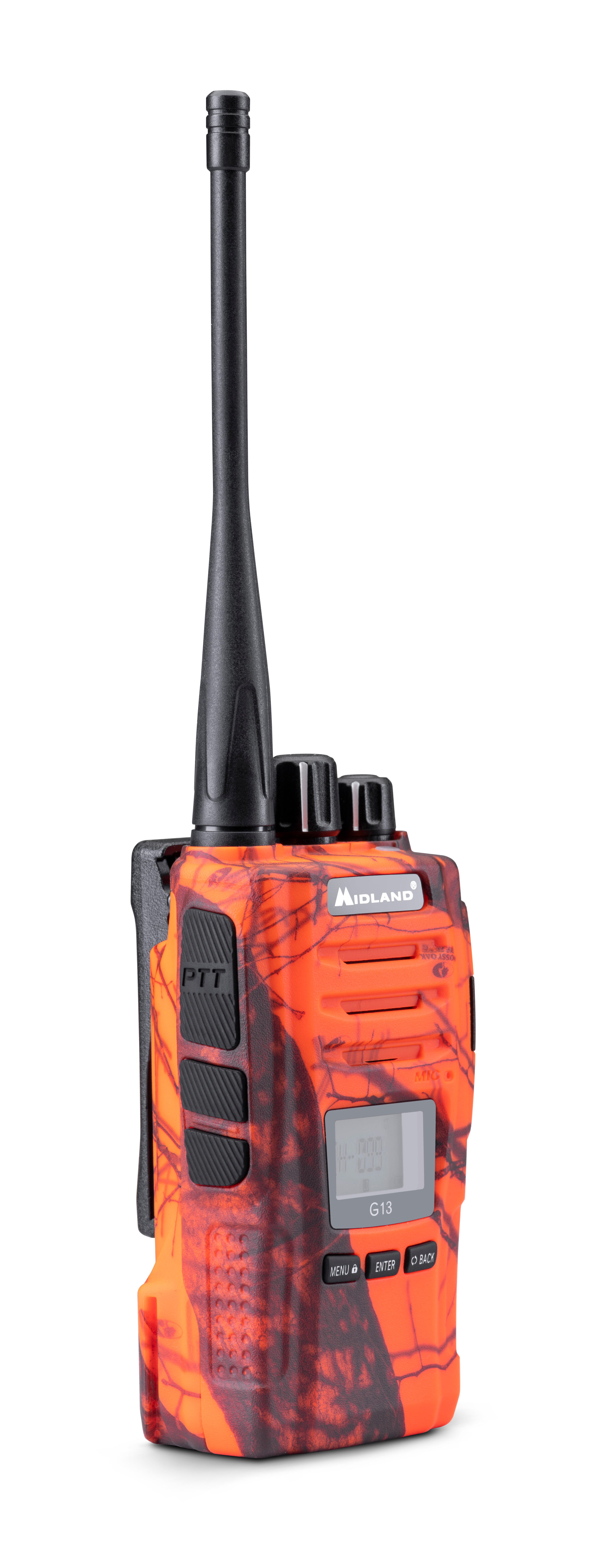 MIDLAND G13 Blaze — Talkie-walkie PMR446 99 canaux, IPX4 4/4