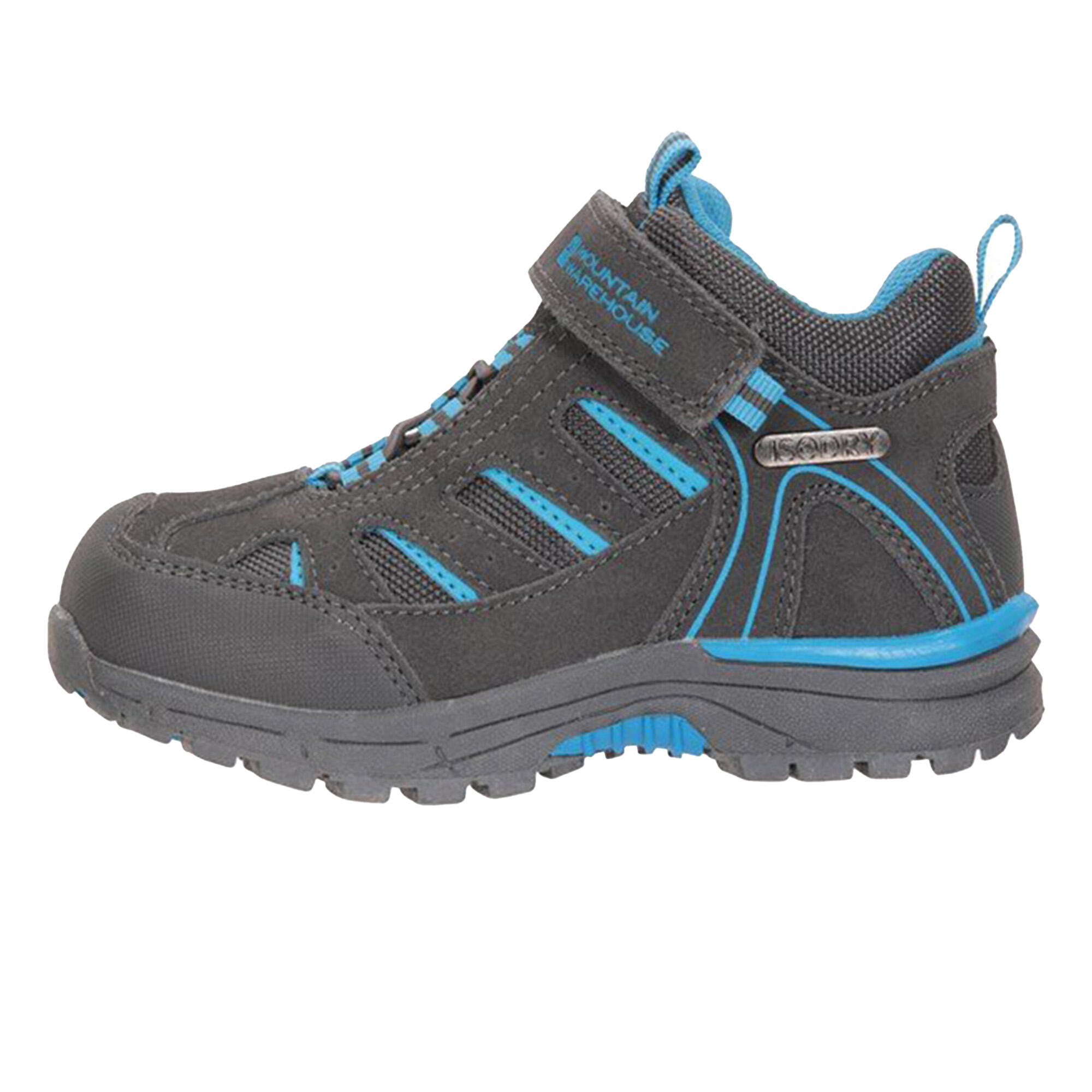 Regenstiefel "Drift" Kinder Grau 3/4