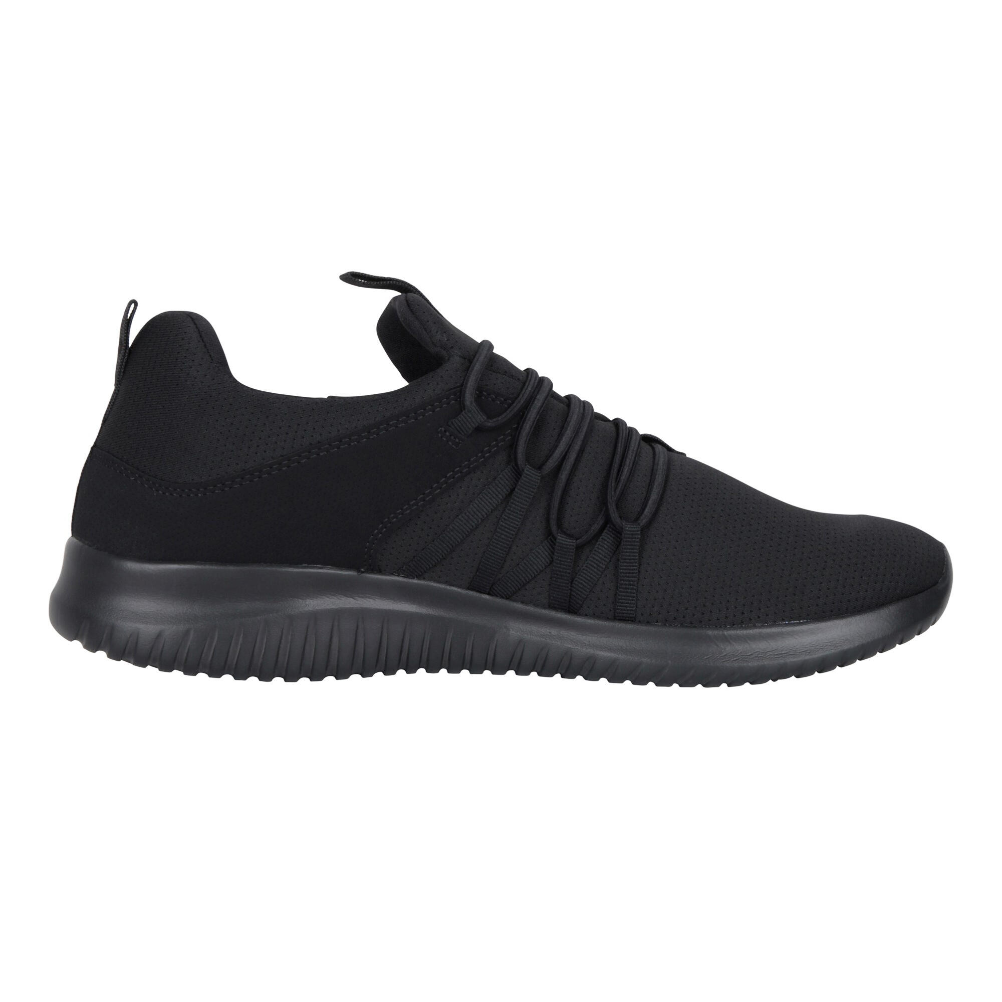 Mens Swift Lightweight Trainers (Black) 4/4
