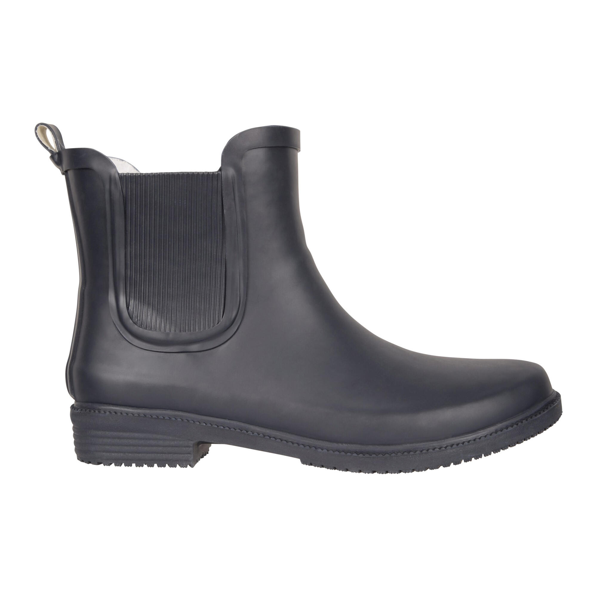 Womens/Ladies Winter Wellington Boots (Navy) 4/4