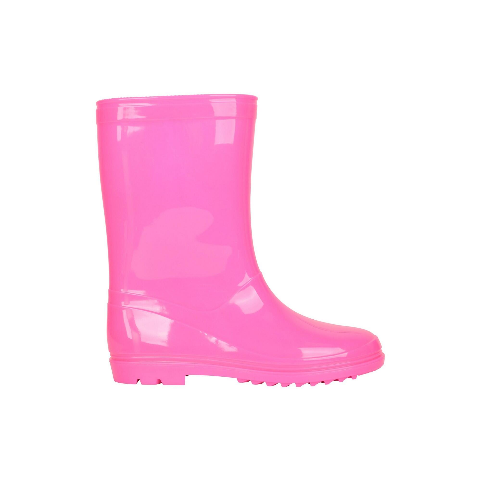 Bottes De Pluie Enfant (Rose Vif) 4/4