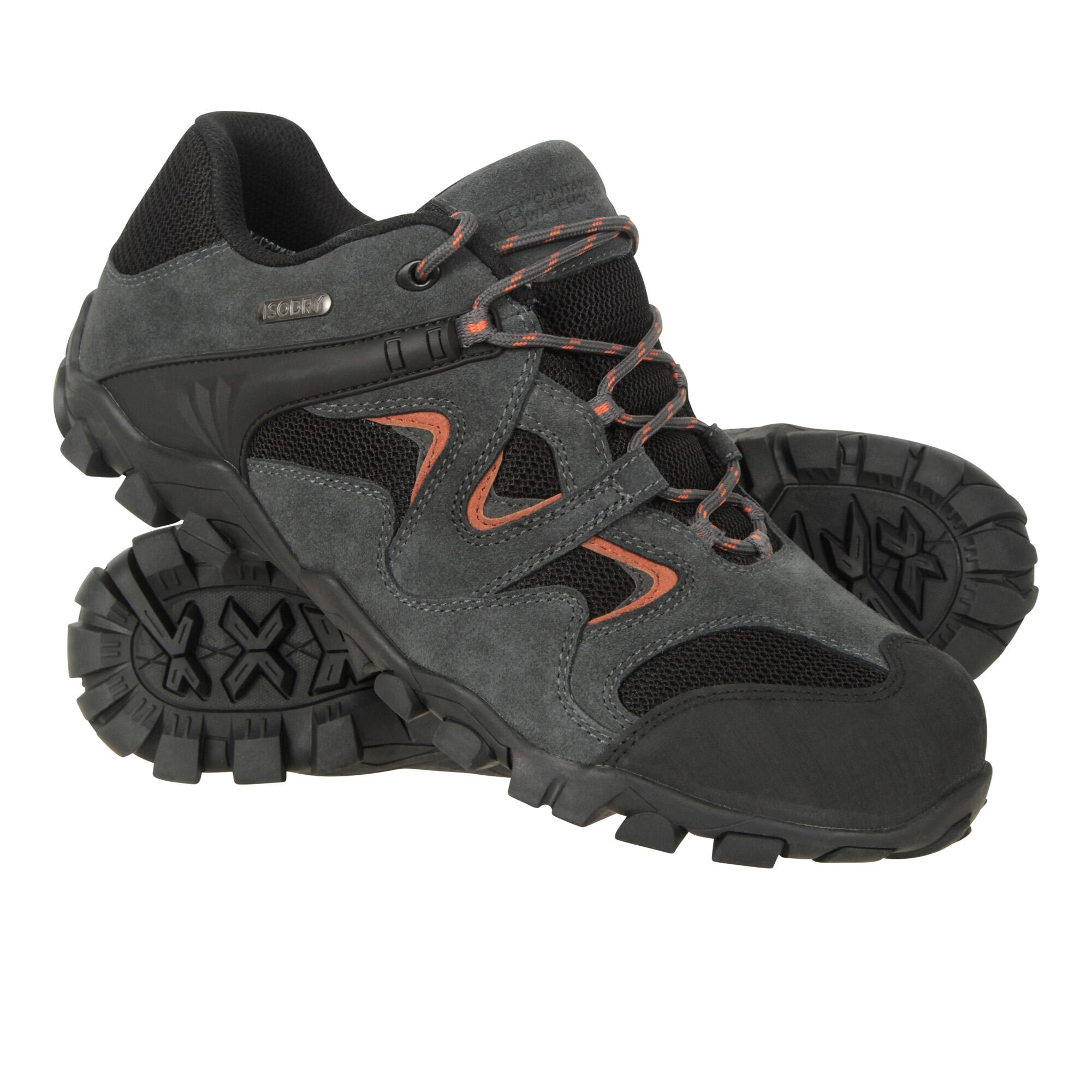 MOUNTAIN WAREHOUSE Scarpe Da Passeggio Impermeabile Pelle Scamosciata Uomo Mountain Warehouse