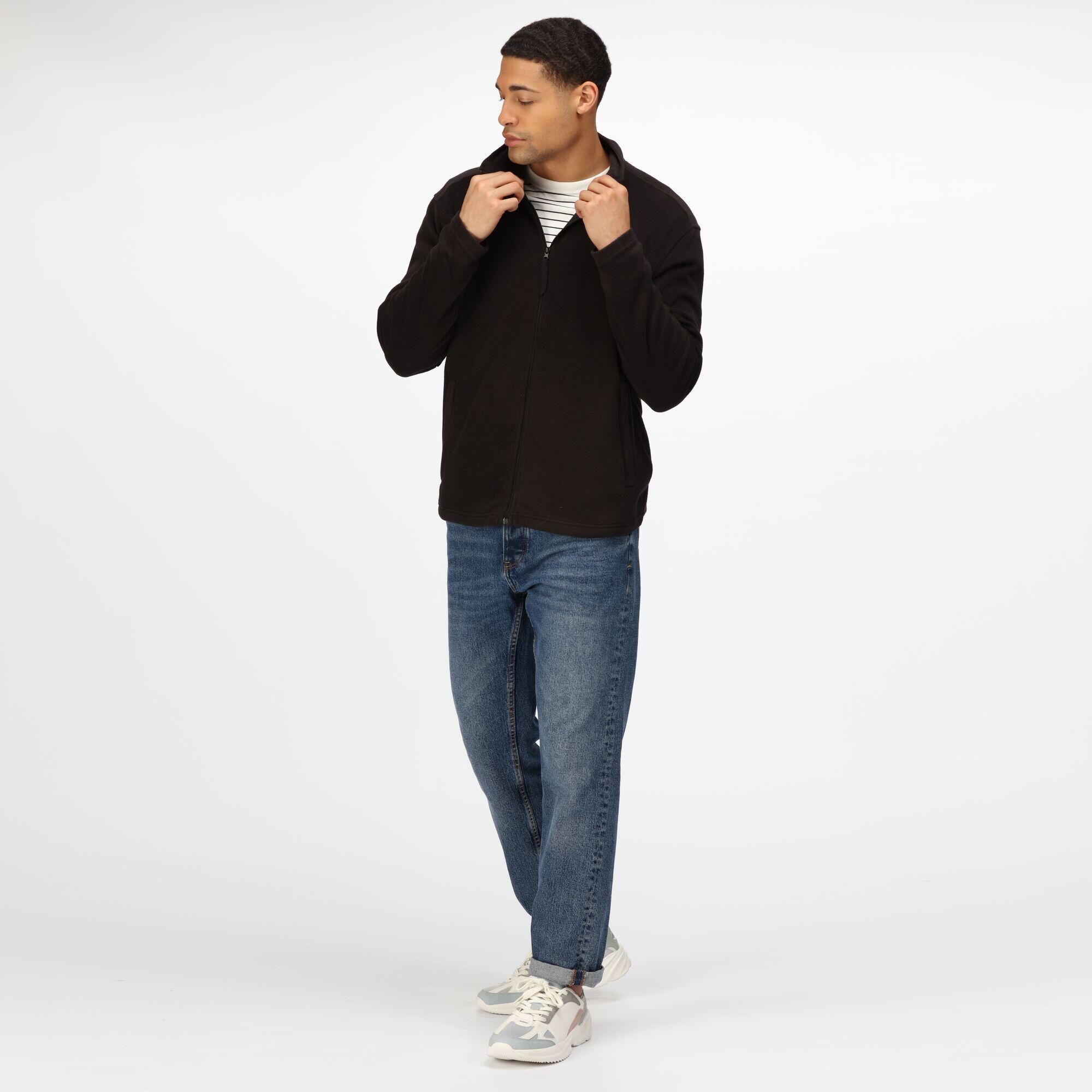 Men's CLASSIC fleece jacket (Black)