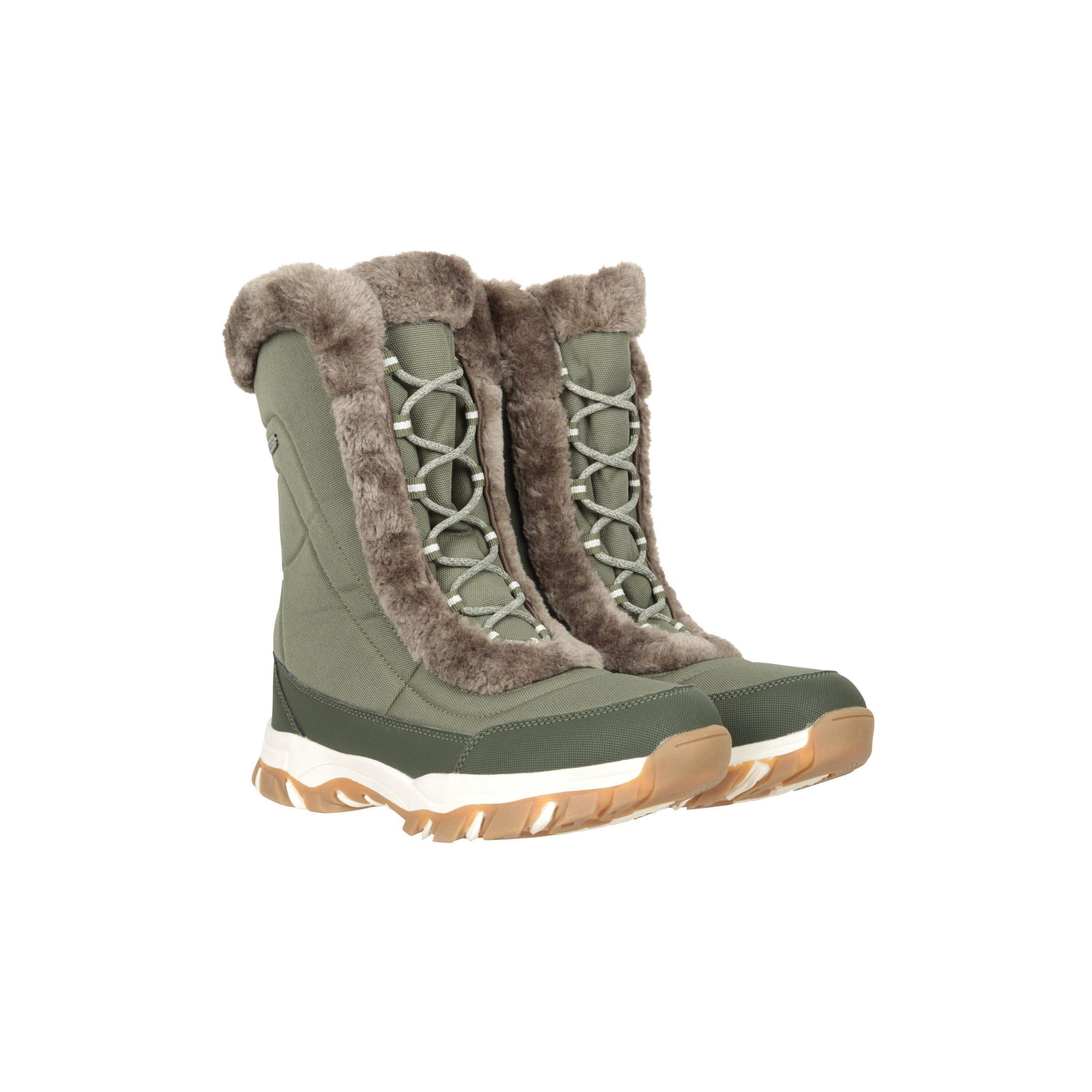 MOUNTAIN WAREHOUSE Stivali Da Neve Donna Mountain Warehouse Ohio Verde Kaki