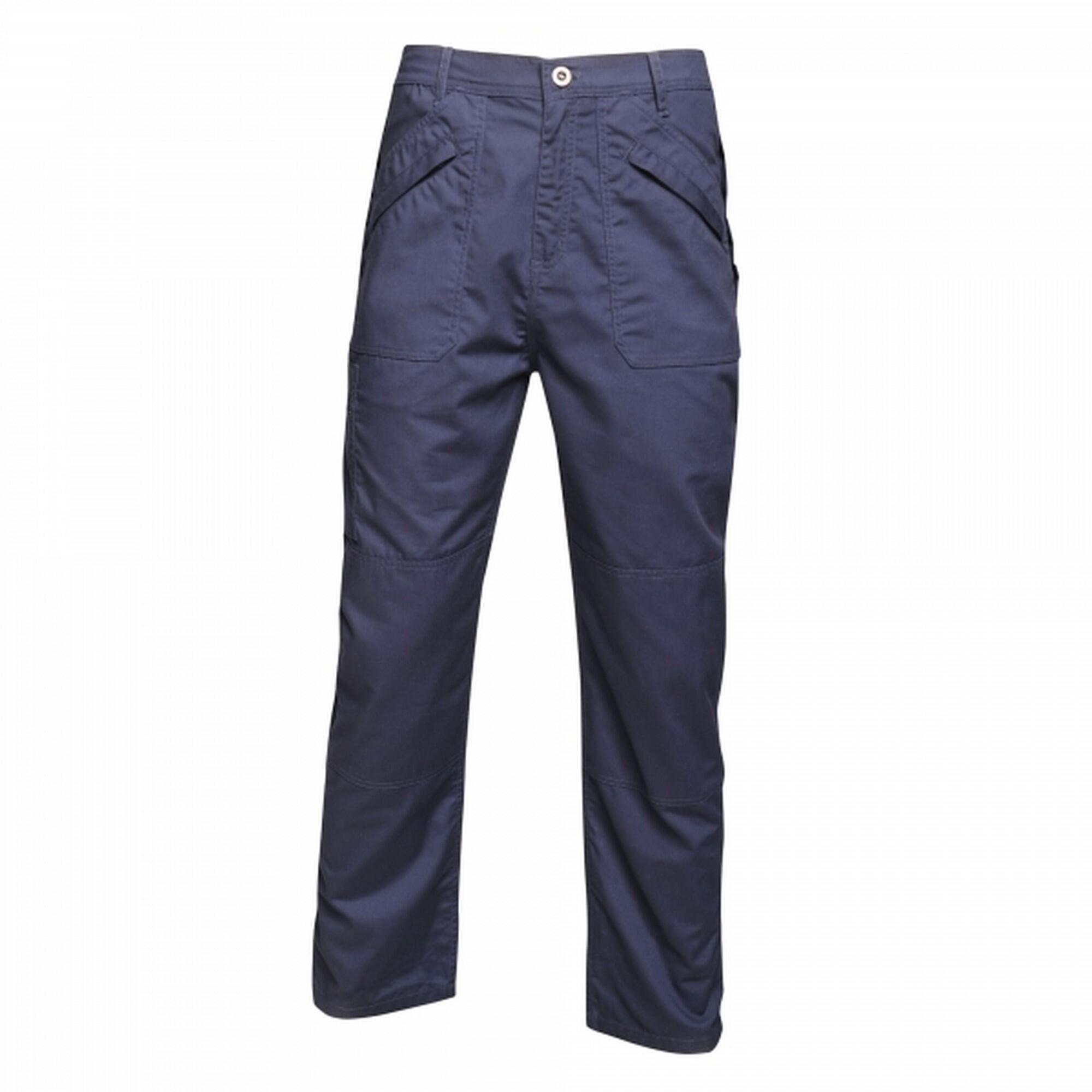 REGATTA Mens Original Action Waterproof Trousers Regular (Navy)