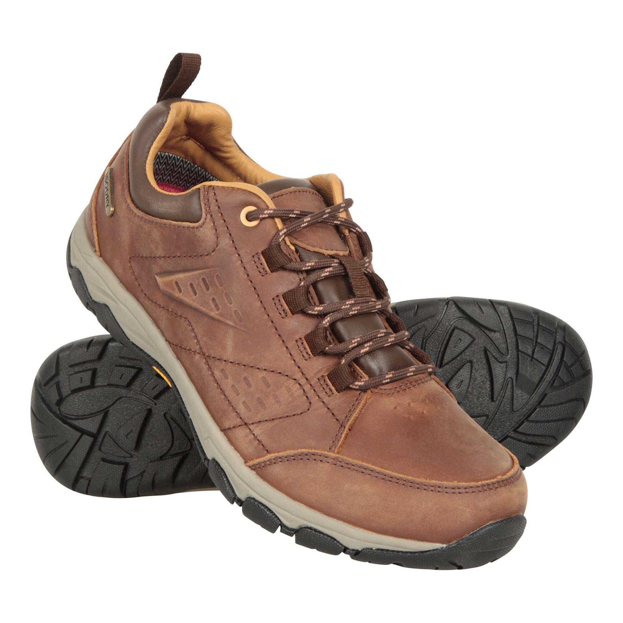 MOUNTAIN WAREHOUSE Womens/Ladies Extreme Pioneer Leather Walking Shoes (Brown)