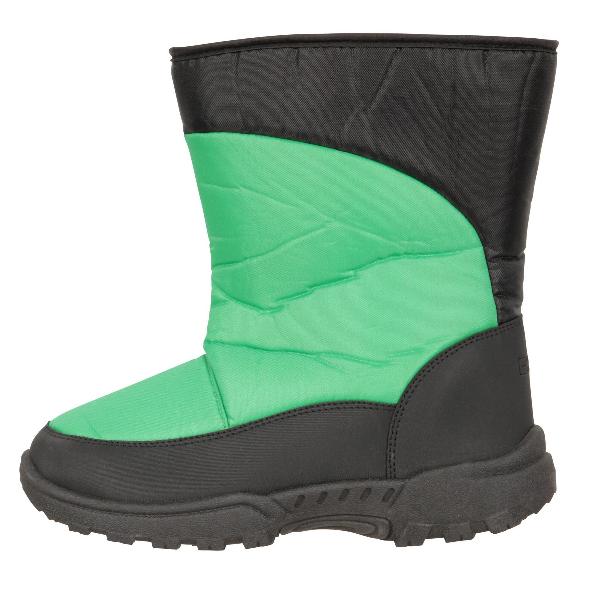 Schneestiefel "Caribou Adaptive", Mit Streifen Kinder Grün 3/3