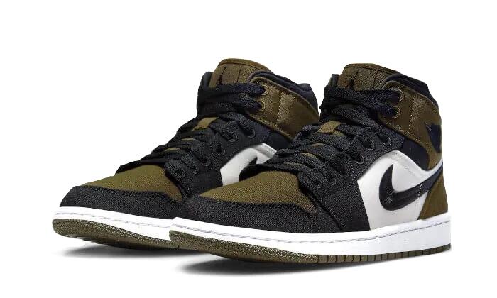 Air Jordan 1 Mid SE Light Olive - Taille : 36 EU 2/3