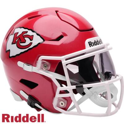 Riddell speedflex midi nfl replica helmet mid-size kansas city chiefs