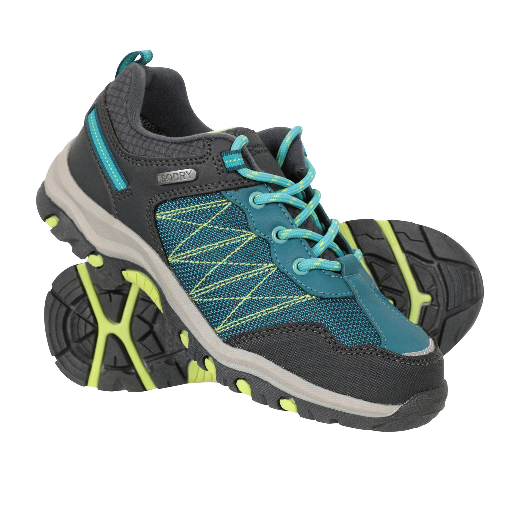 MOUNTAIN WAREHOUSE Scarpe Da Passeggio Impermeabile Pelle Scamosciata Bambini Mountain Warehouse