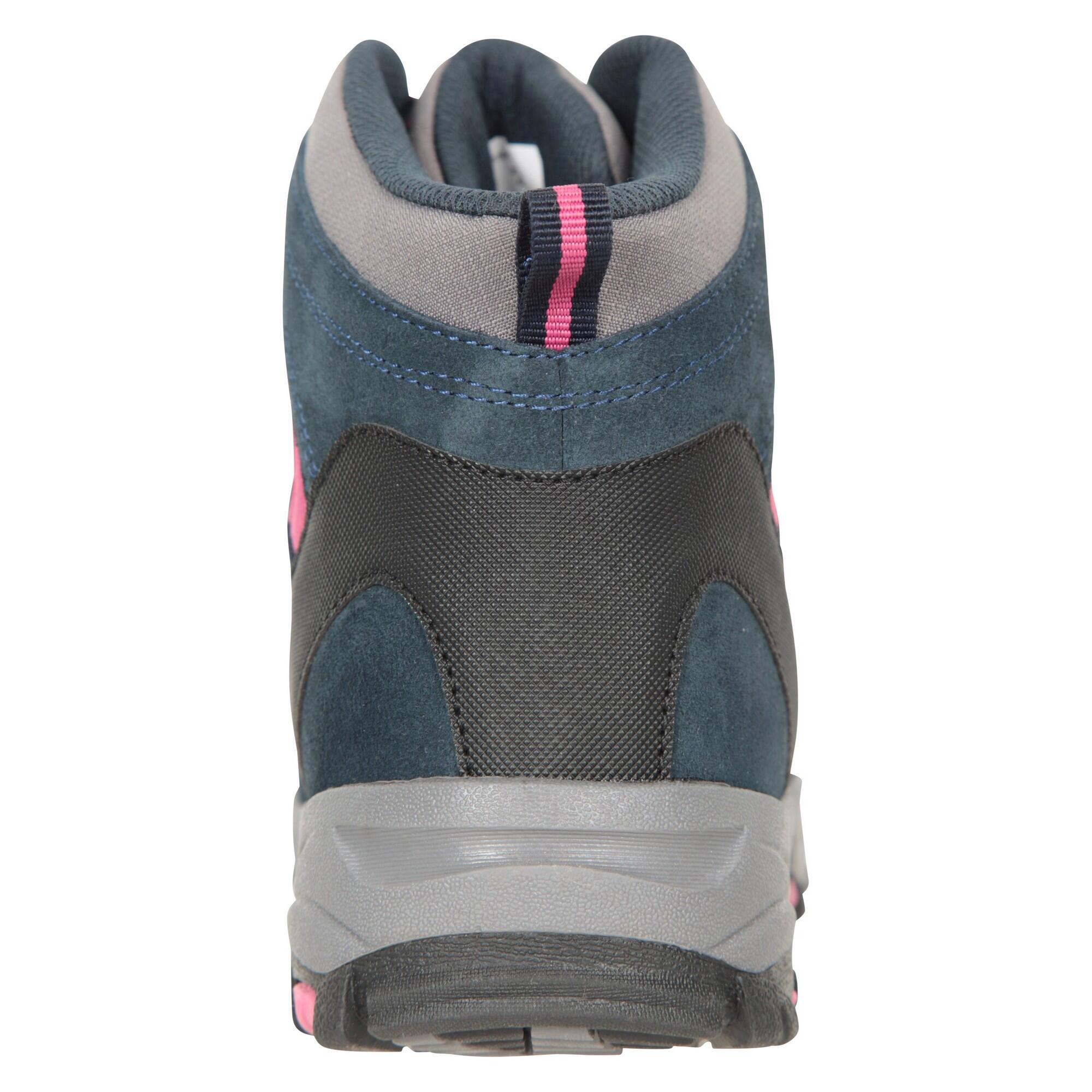 Wanderstiefel "Rapid", Wildleder Damen Marineblau 2/4