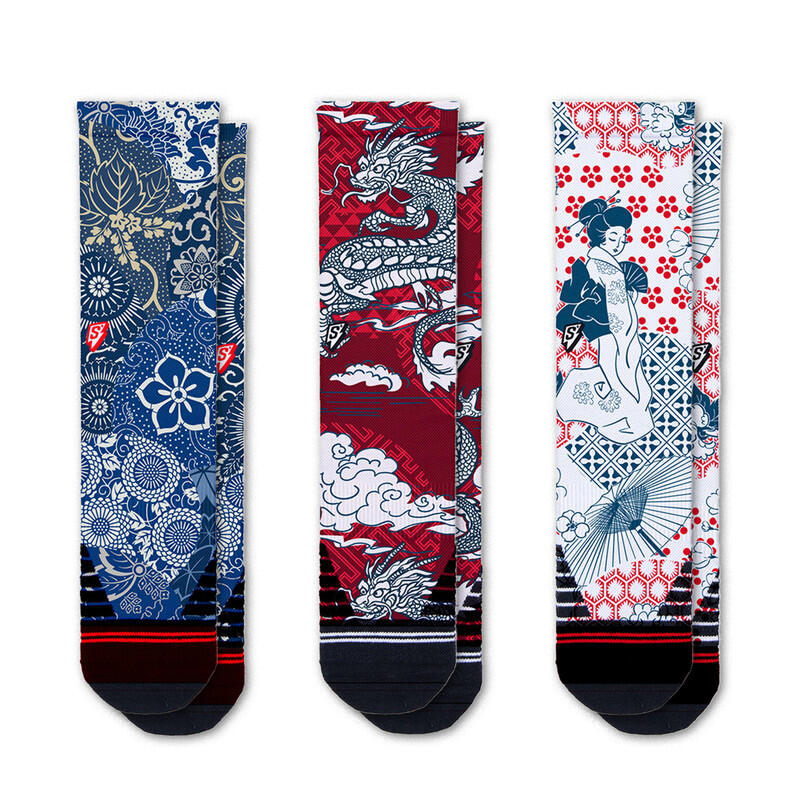 Calzini unisex Scrimmage Big in Japan Pack-S Flyweigth CONF.3 PZ 1/1