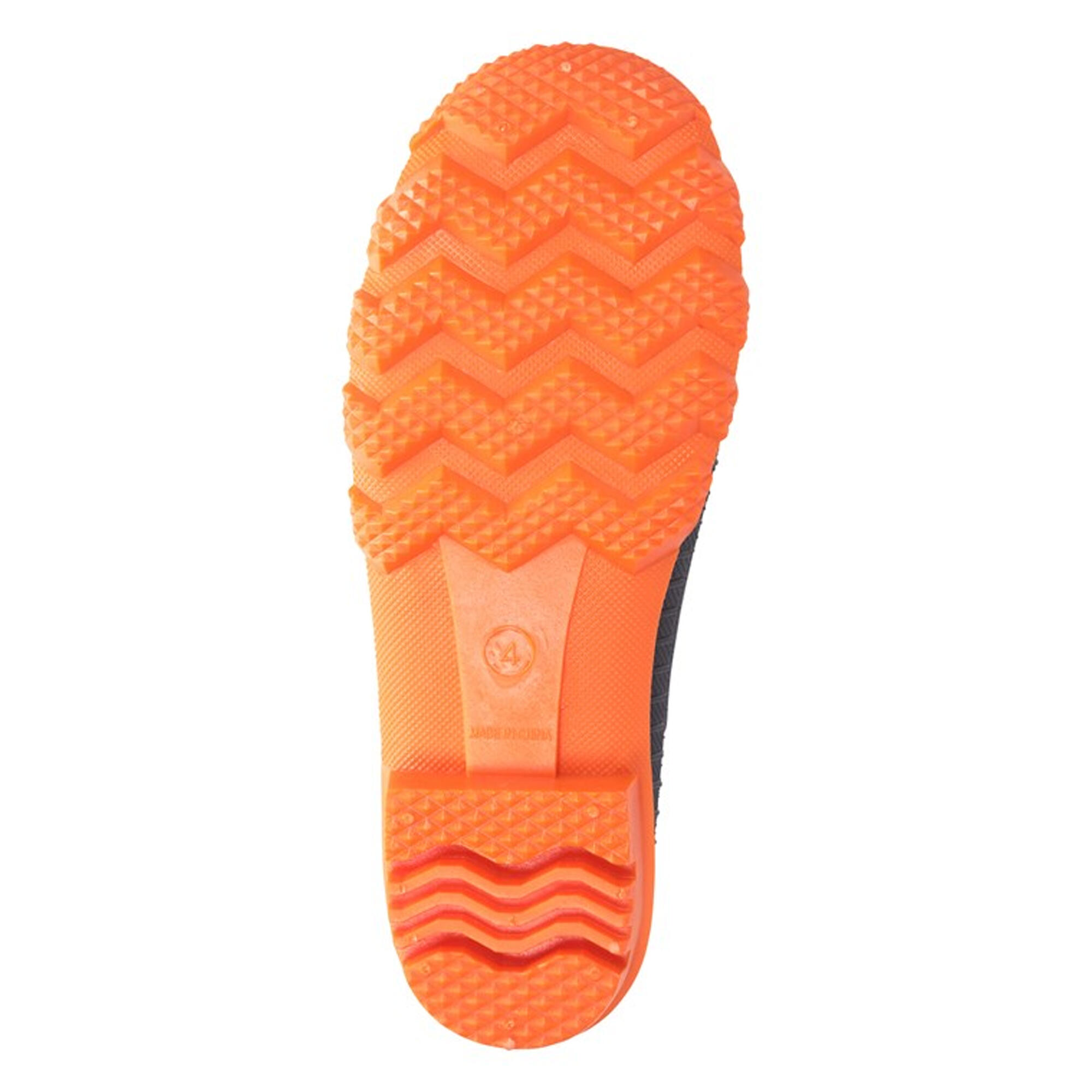 Bottes De Pluie Enfant (Orange Foncé) 3/4