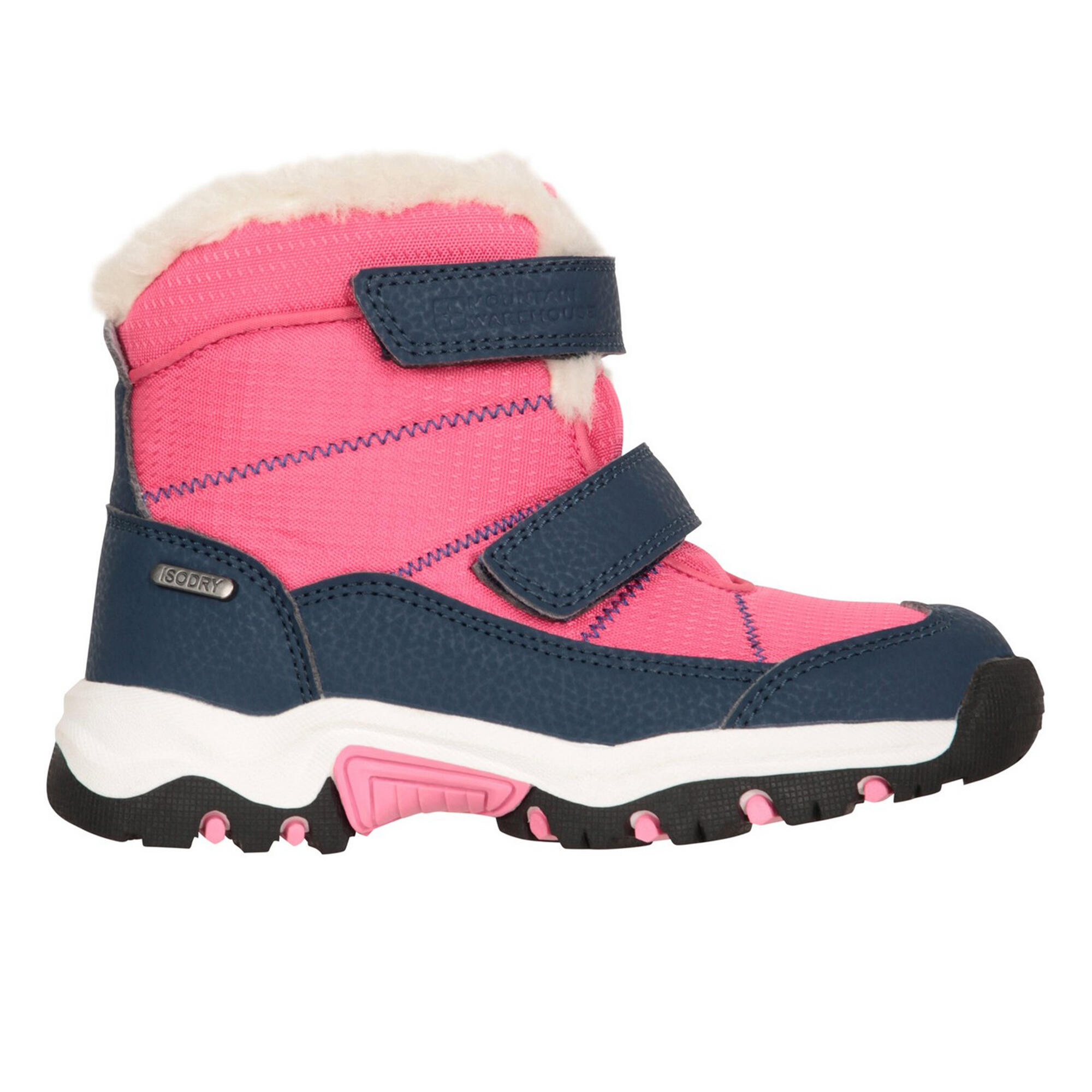 Kleinkind Schneestiefel "Comet", Wasserfest Kinder Leuchtend Rosa/Leuchtend Rosa 3/4