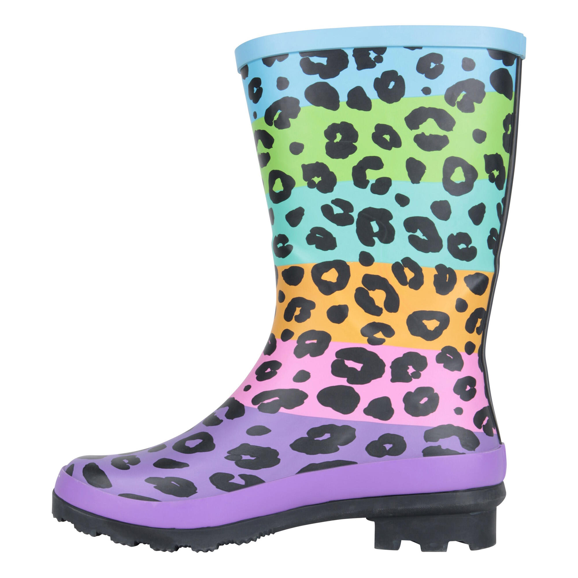 Bottes De Pluie Enfant (Bleu Vif) 3/4
