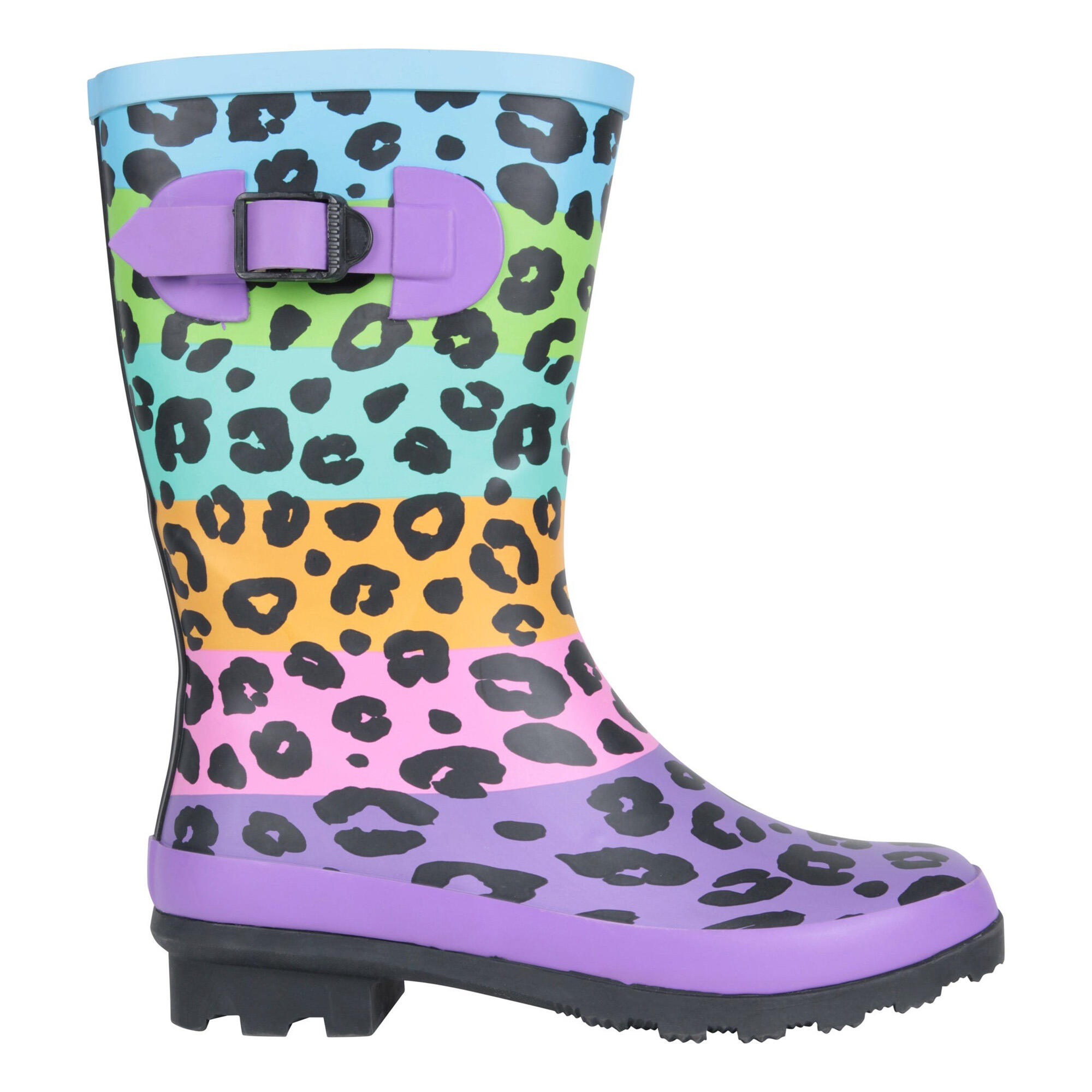 Bottes De Pluie Enfant (Bleu Vif) 4/4