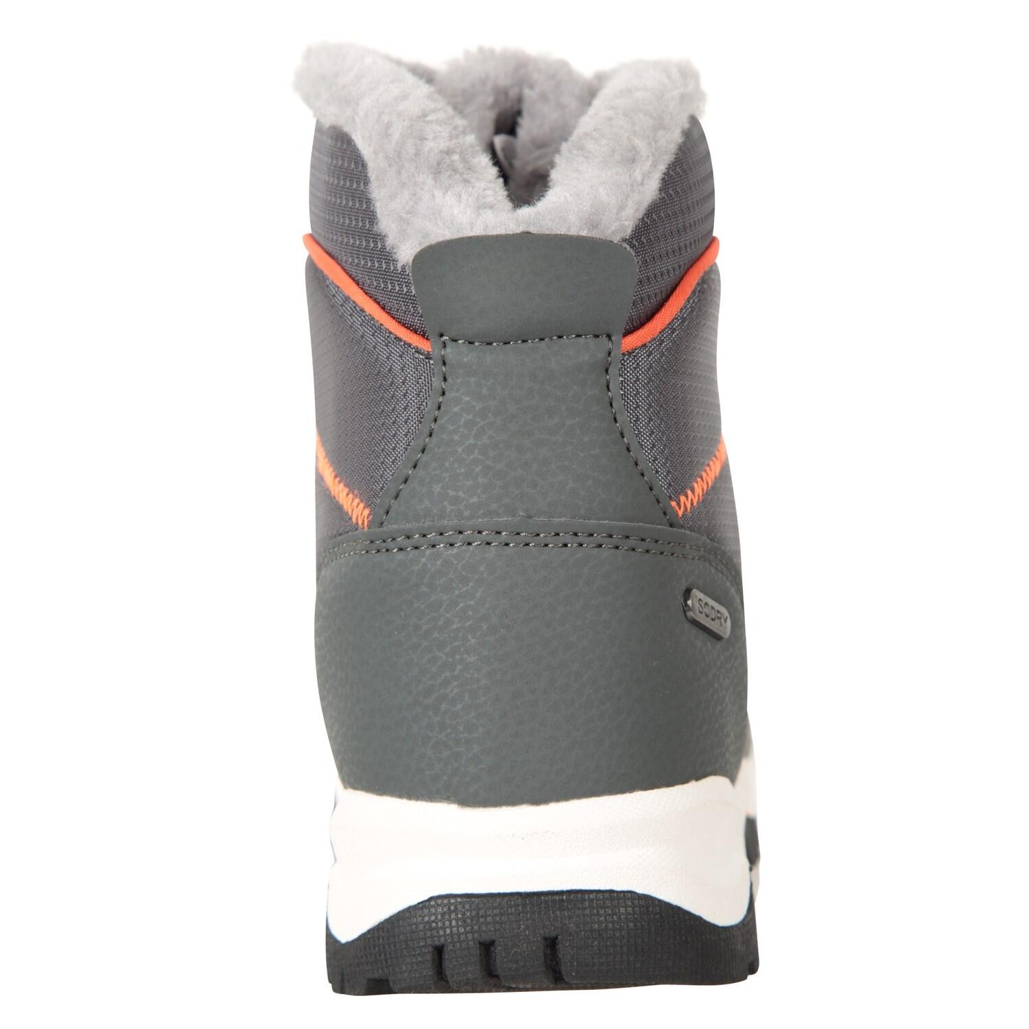 Schneestiefel "Comet" Kinder Grau/Orange 2/4
