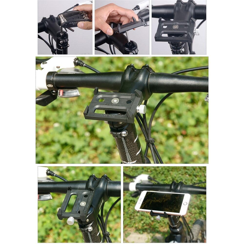 Fahrradlenker-Telefonhalterung für Smartphone, Klemme 65-100 mm universell 7/7