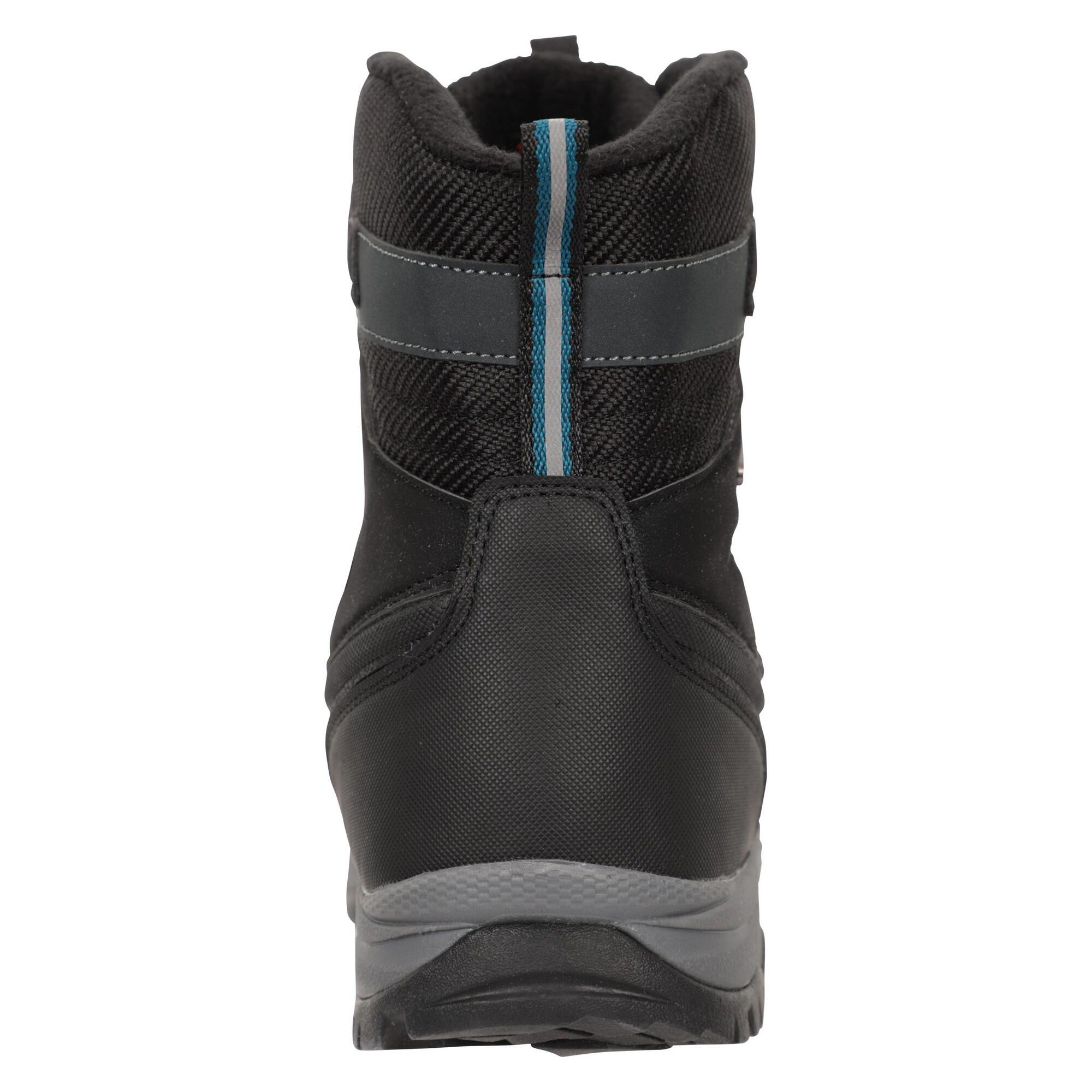 Mens Ultra Piste Basher Waterproof Snow Boots (Black) 2/4