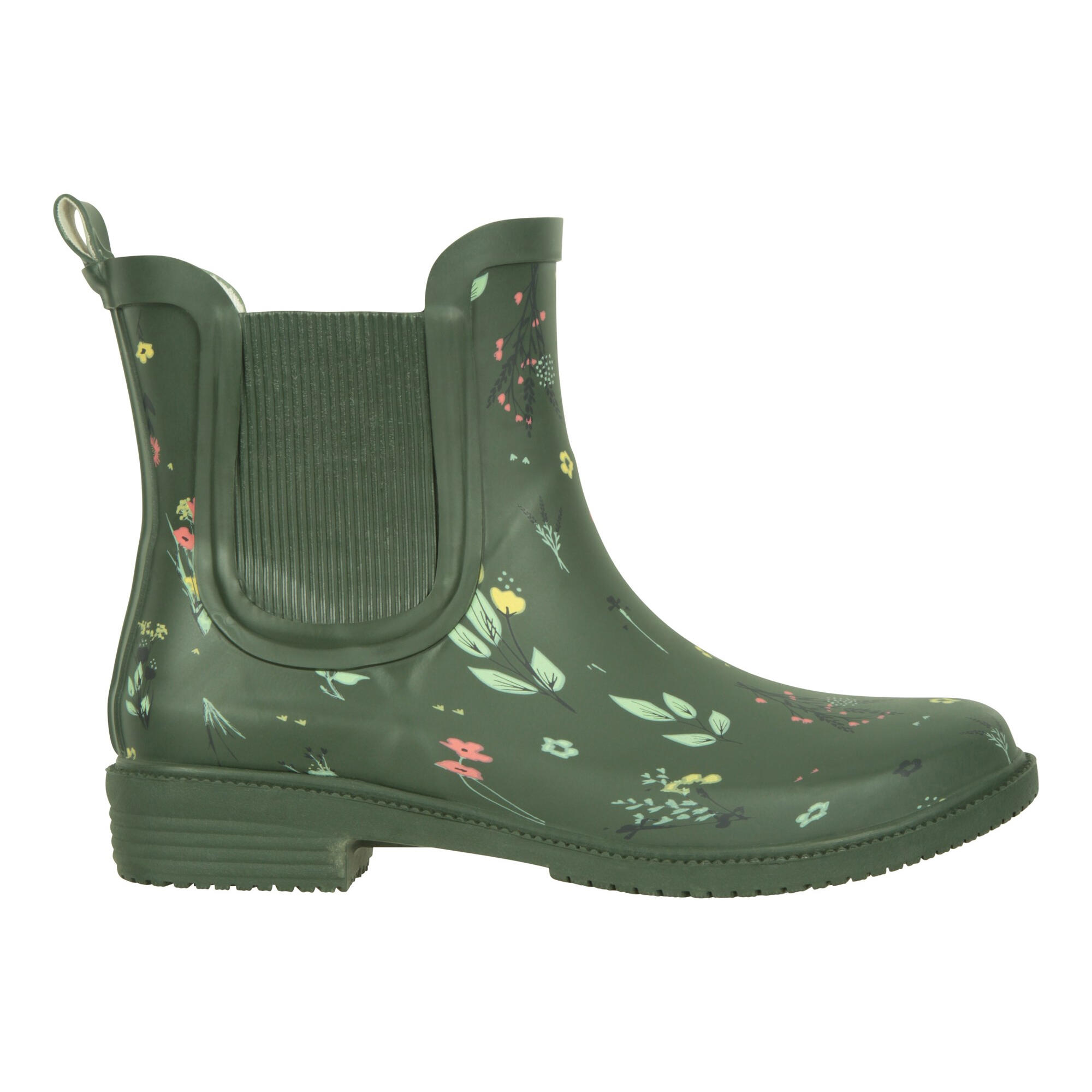 Bottes De Pluie Femme (Kaki Foncé) 4/4