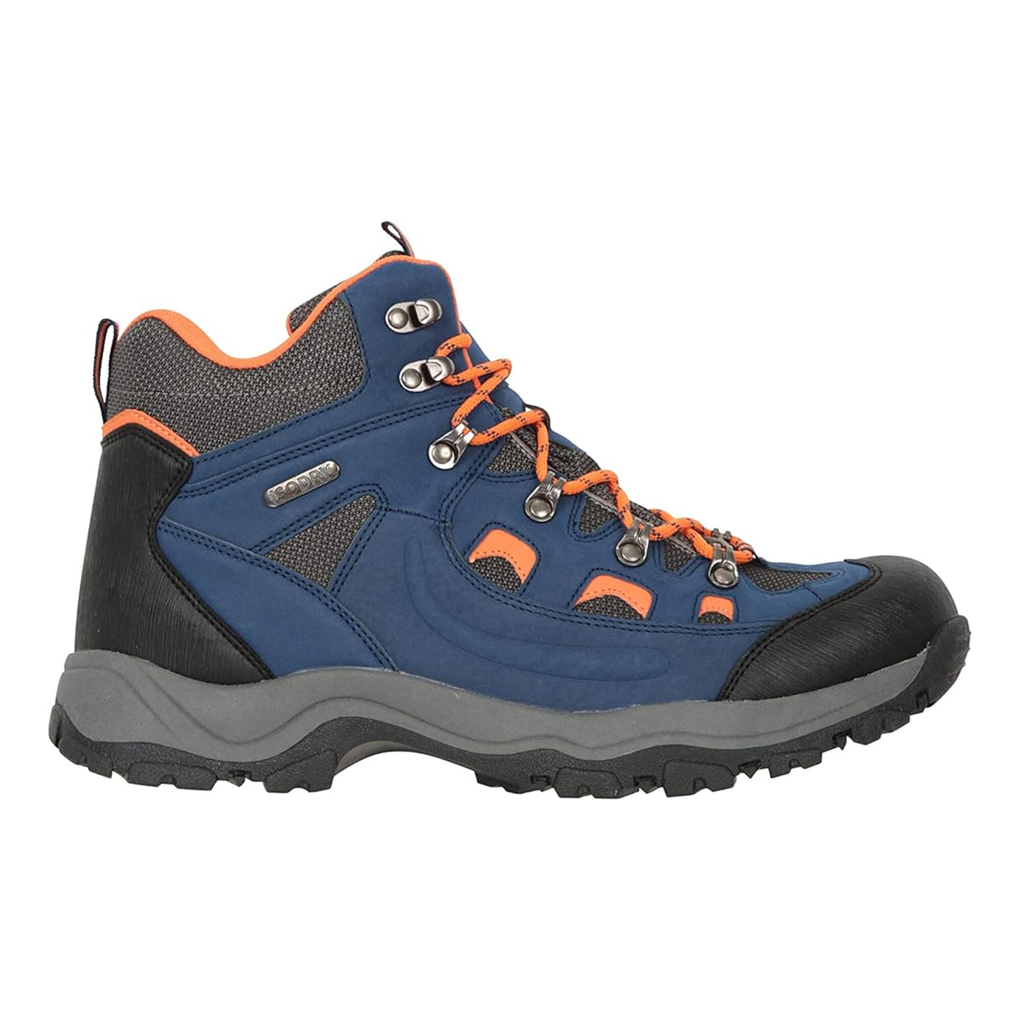 Mens Adventurer Waterproof Hiking Boots (Bright Blue) 3/4