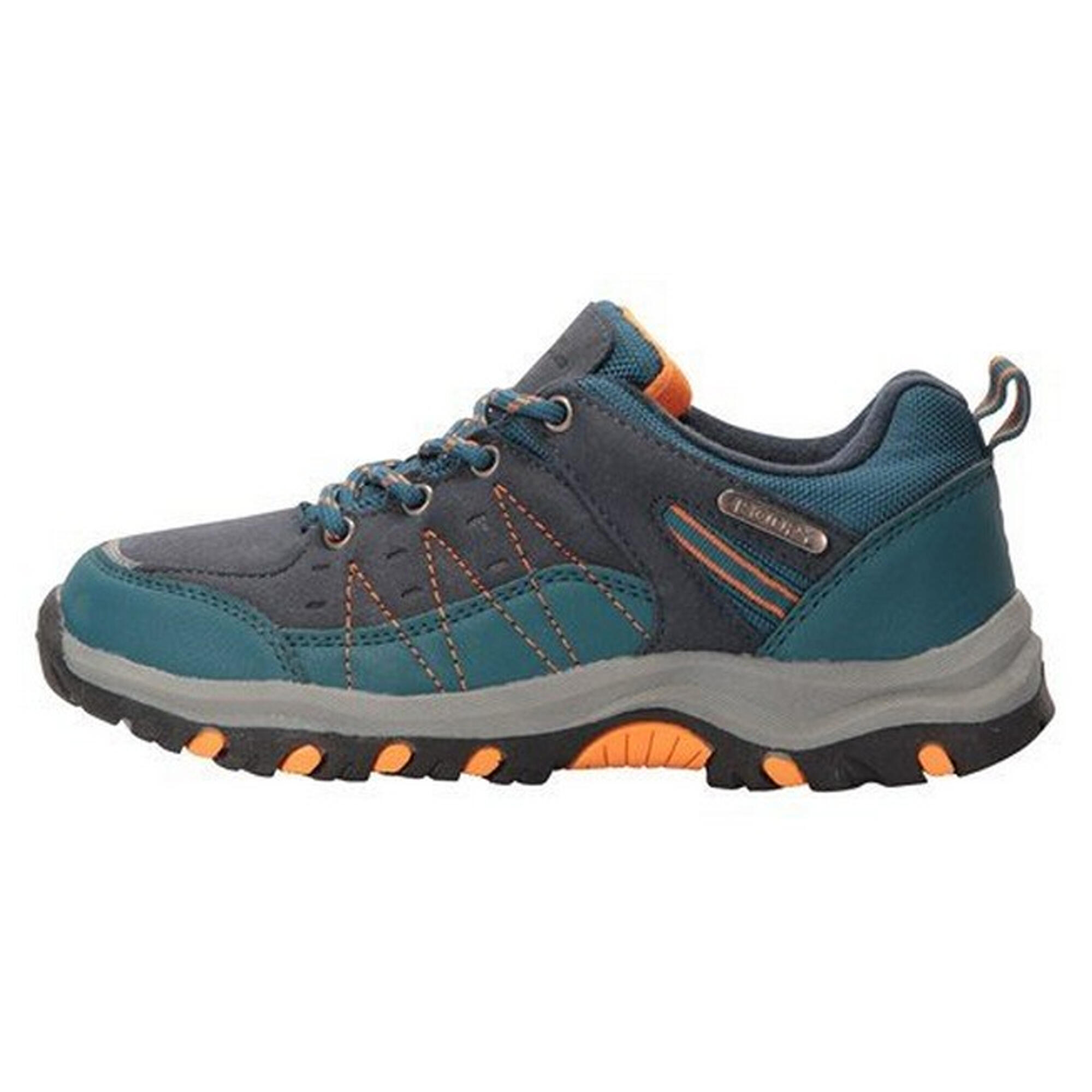 Scarpe Da Passeggio Impermeabile Pelle Scamosciata Bambini Mountain Warehouse 3/4