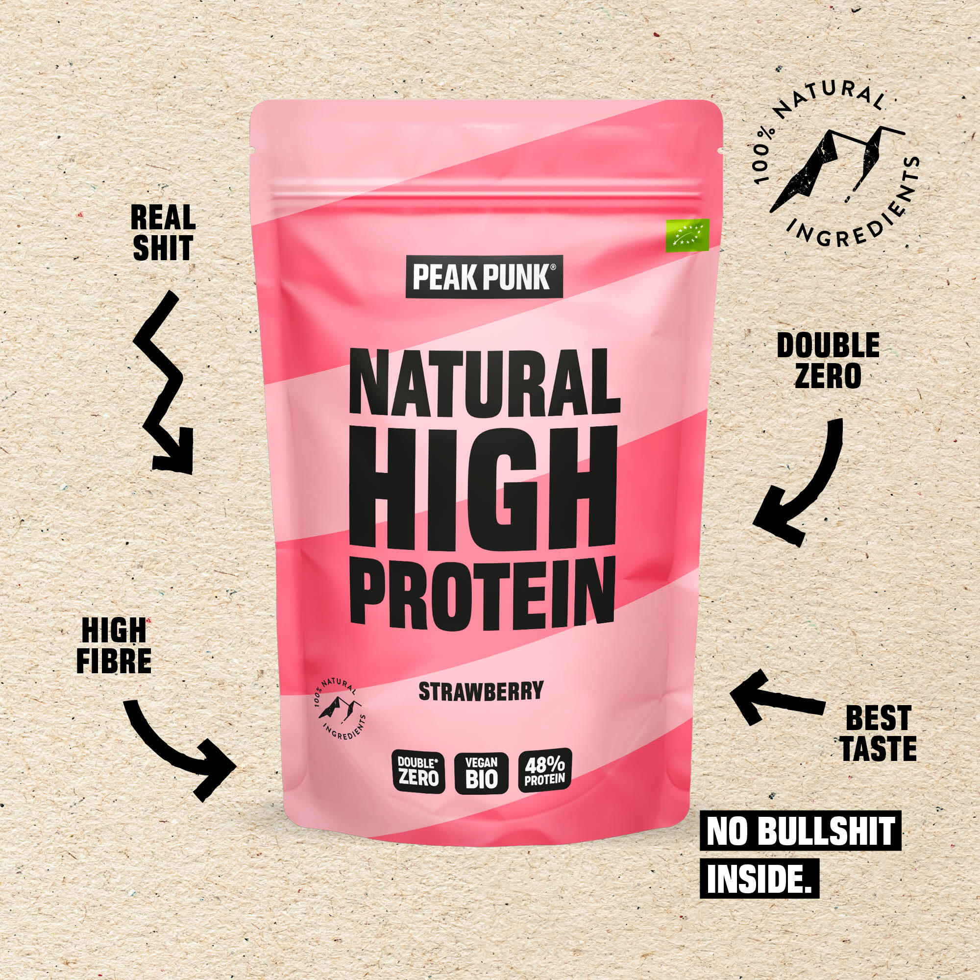 High Protein Shake Strawberry 3/6