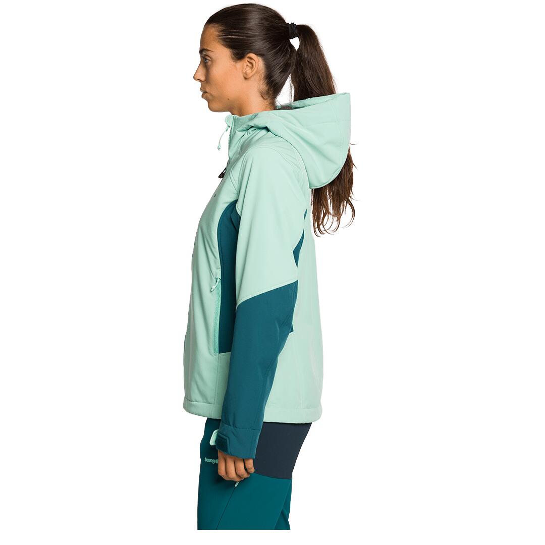 Softshell para Mujer Trangoworld Segnes Verde/Verde 3/7