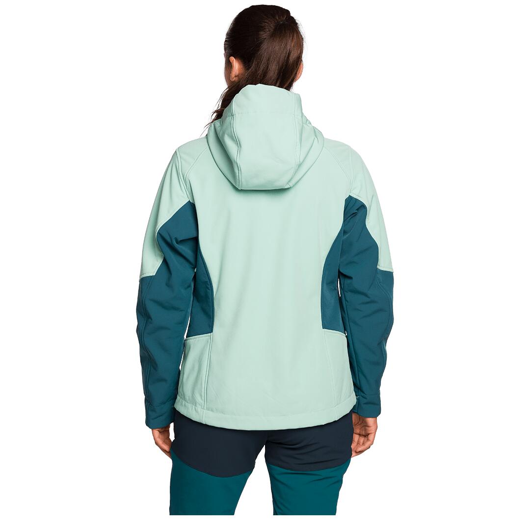 Softshell para Mujer Trangoworld Segnes Verde/Verde 2/7