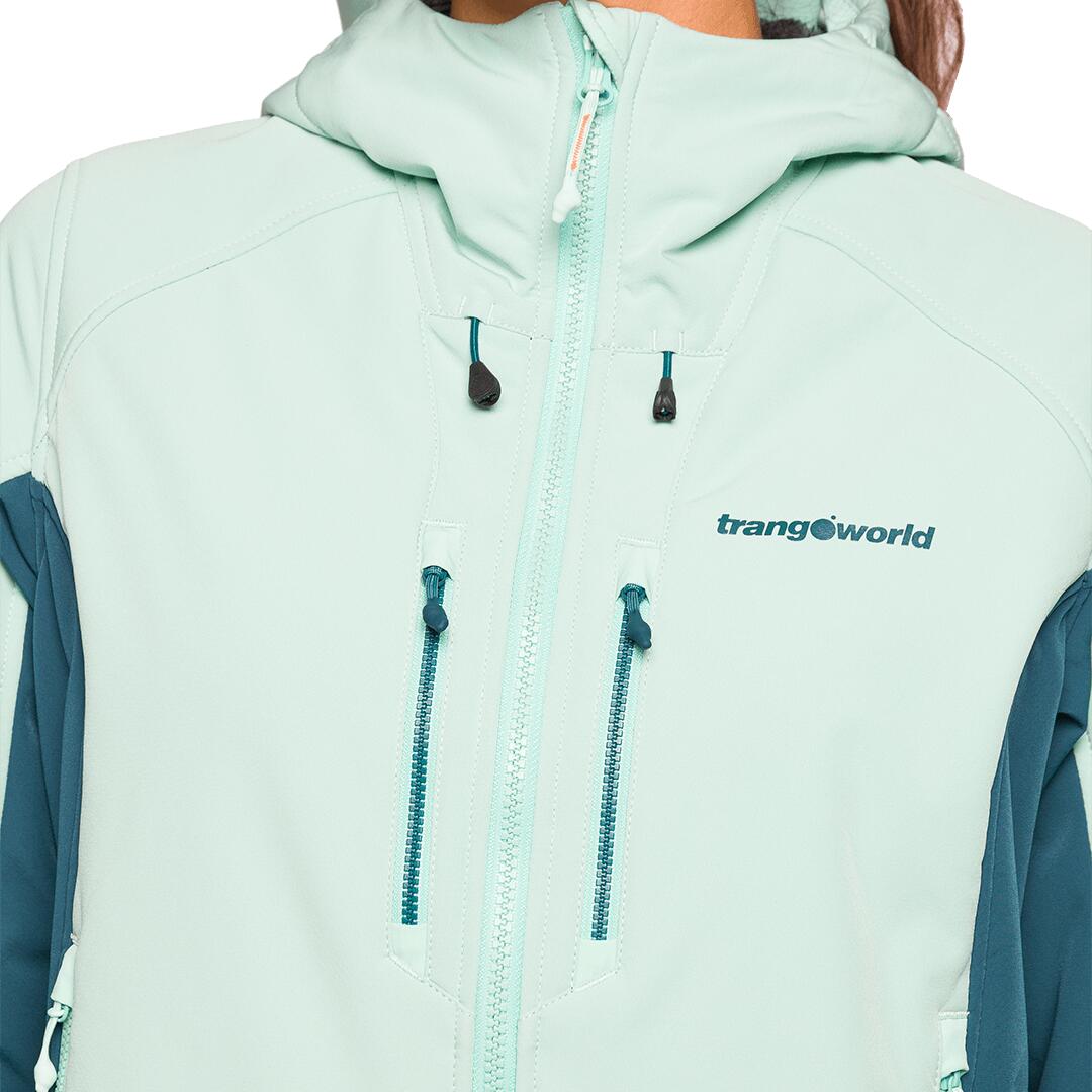Softshell para Mujer Trangoworld Segnes Verde/Verde 6/7